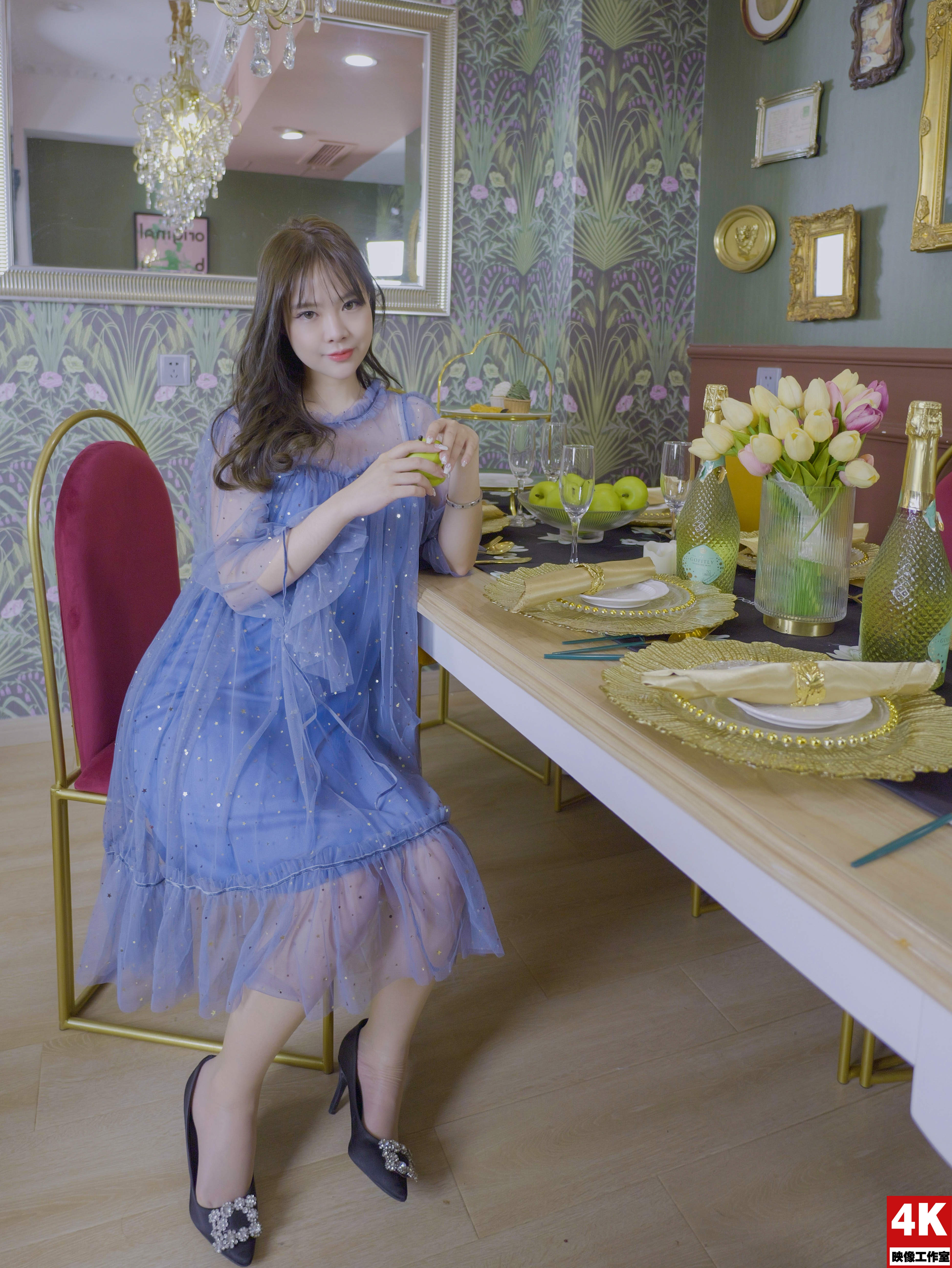 图片[14]-[Ligui丽柜] 2022.04.22 网络丽人 Model 小琳琳-六色网