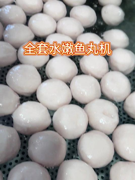 全套水嫩鱼丸机，全套鱼丸加工设备，小作坊做鱼丸的机器