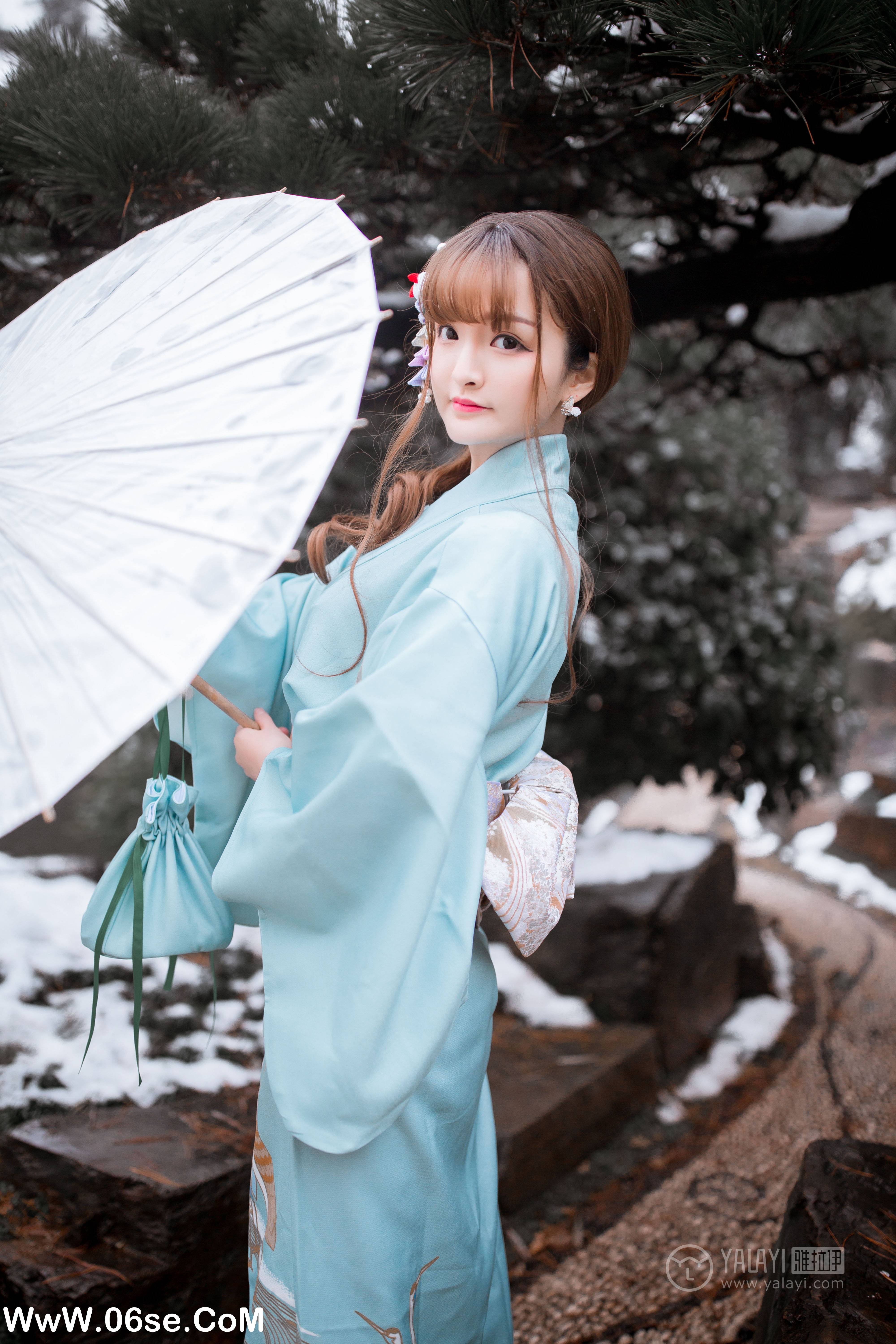图片[23]-[YALAYI雅拉伊] No.192 赏雪 团团-六色网