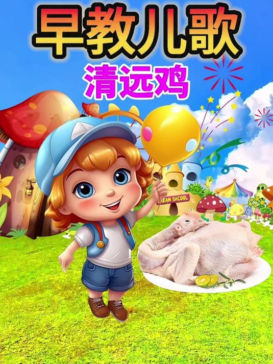 清远鸡 1-3岁早教启蒙 宝宝0到3岁早教儿歌 幼儿儿歌 益智动画