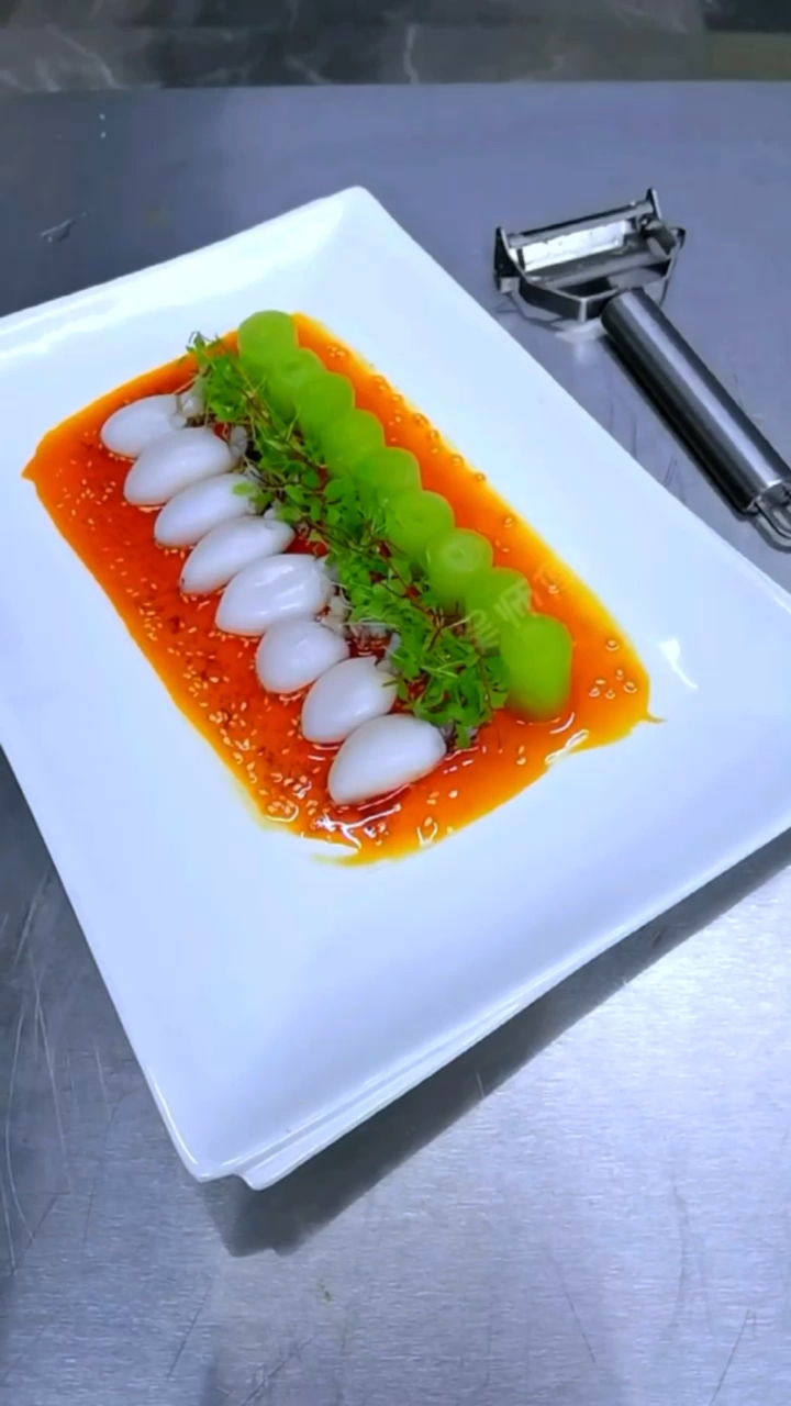 大酒店冷菜摆盘技巧