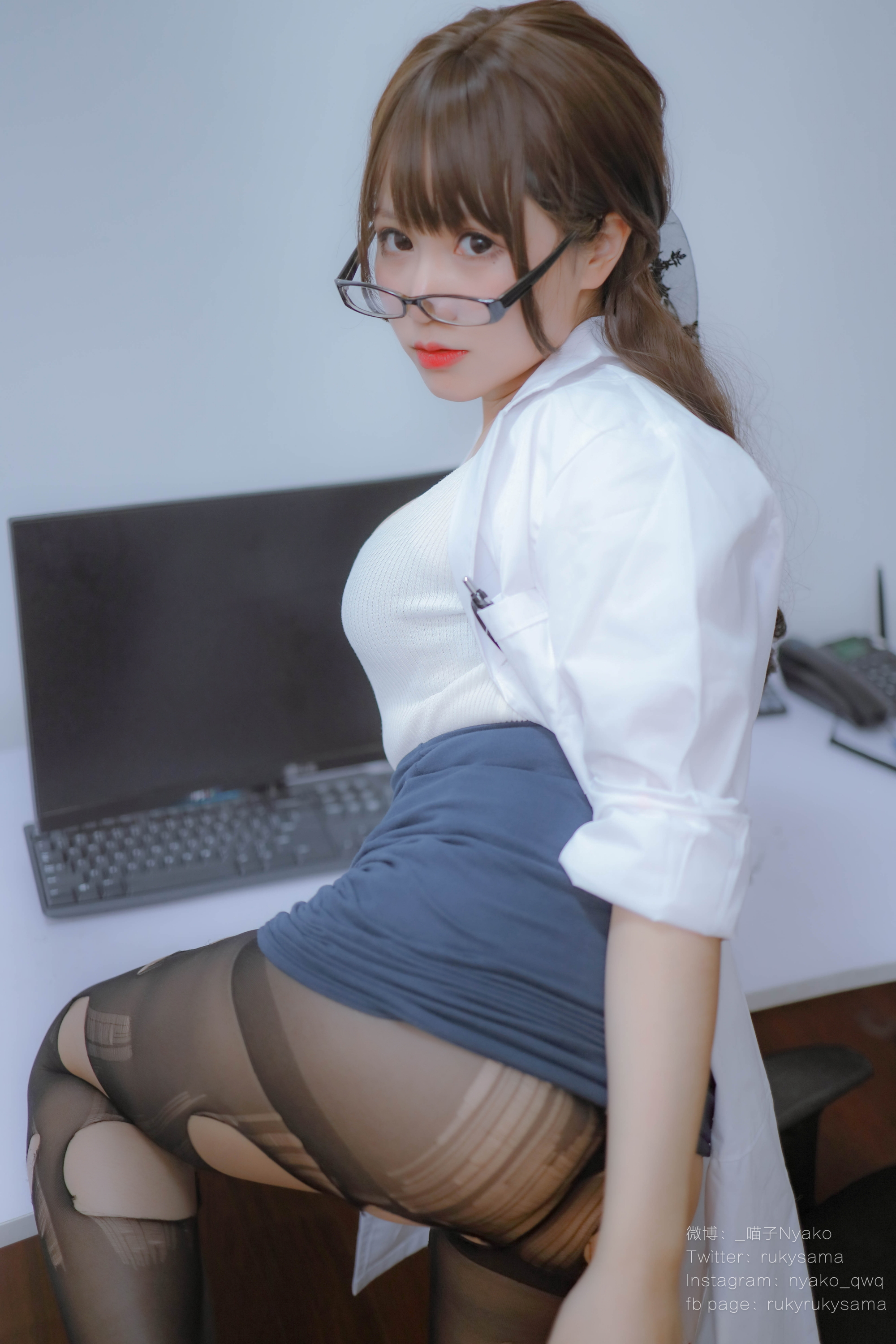 图片[45]-Nyako喵子 NO.026 – 秘密病栋[130P+2V882M]-六色网