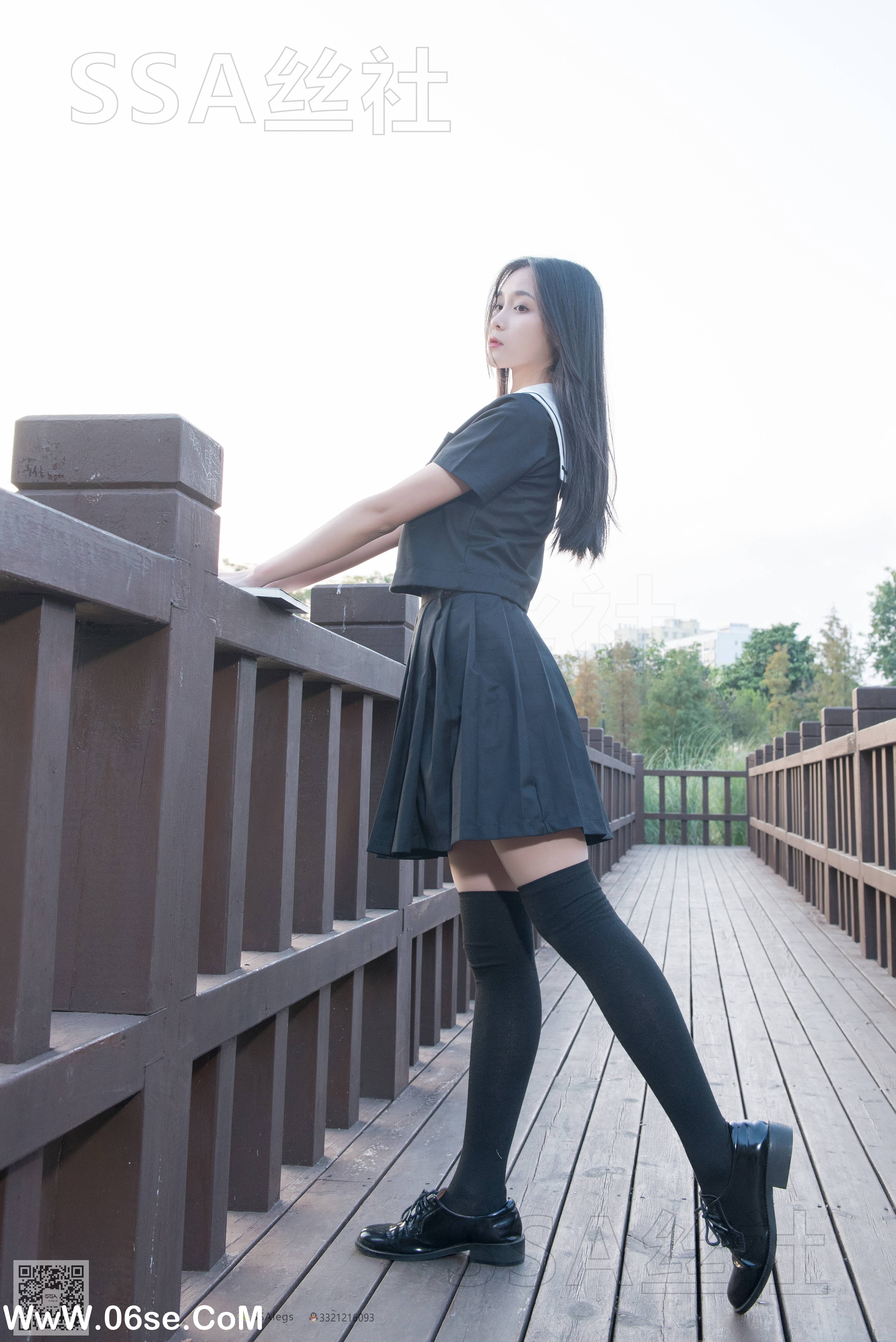 图片[103]-[SSA丝社] NO.060 君君 JK制服游公园[111P2.00G]-六色网