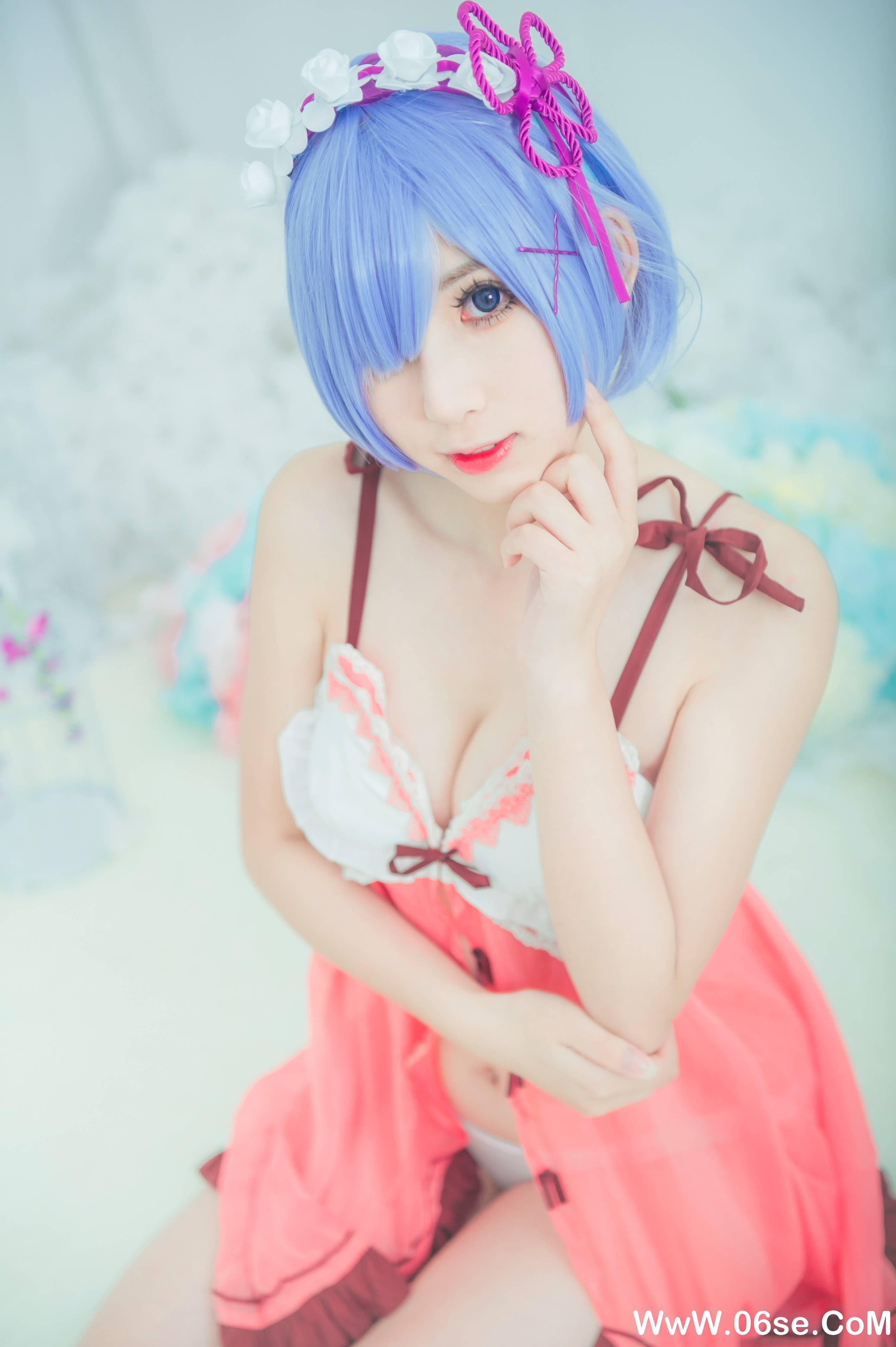 黑米粥 NO.010 – 雷姆睡衣 [24P63M]-六色网