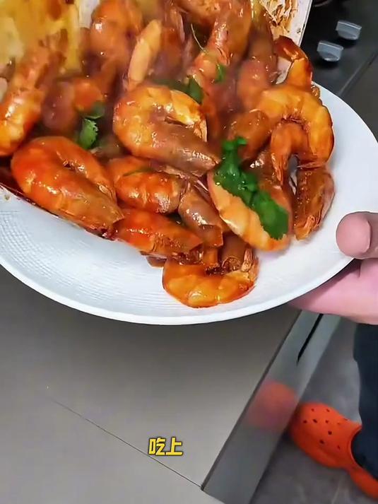 厄瓜多尔盐冻虾！烤完爆汁，一口超鲜