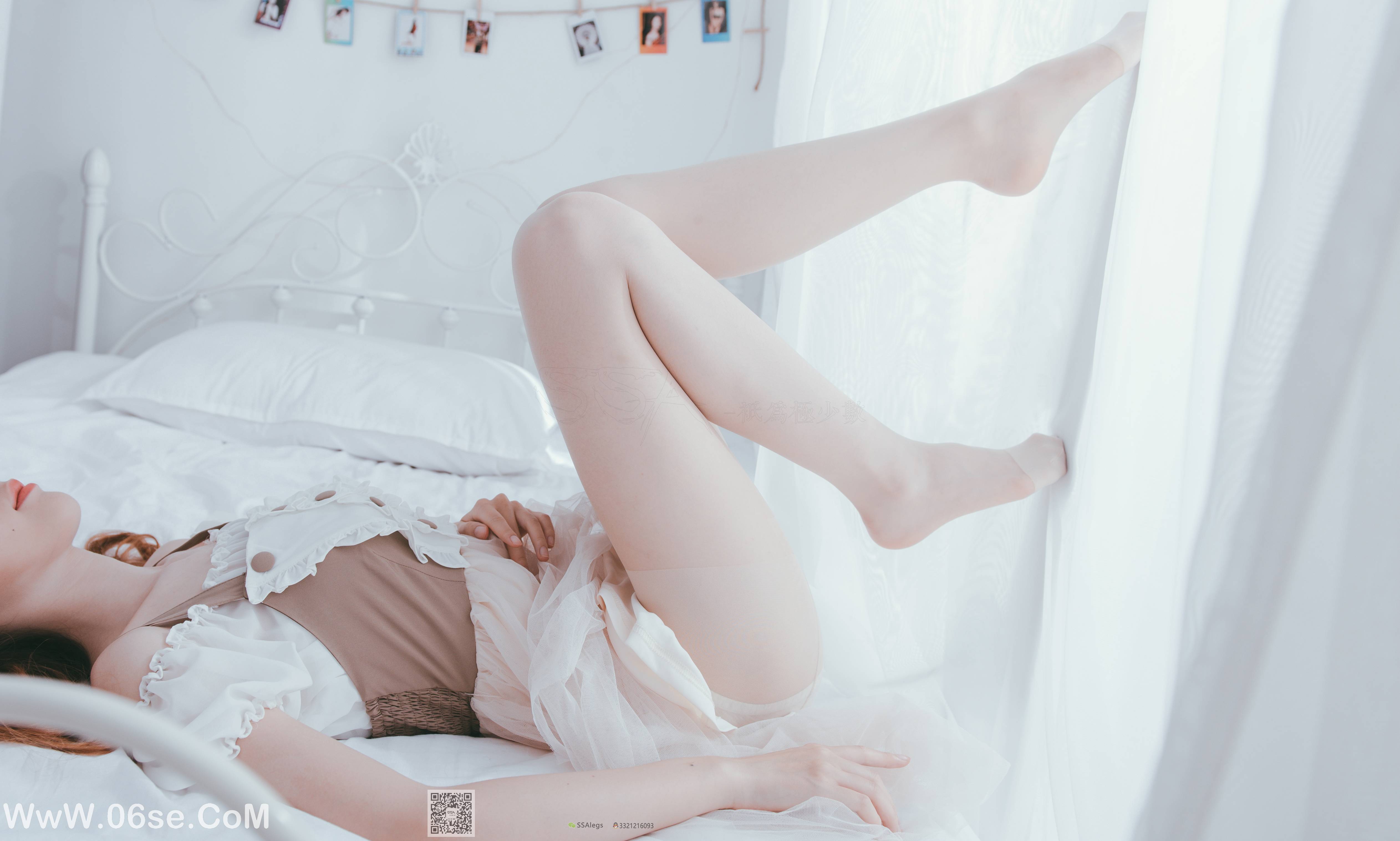图片[26]-[SSA丝社] NO.003 我的公主床-肉丝裸足特写[95P856M]-六色网