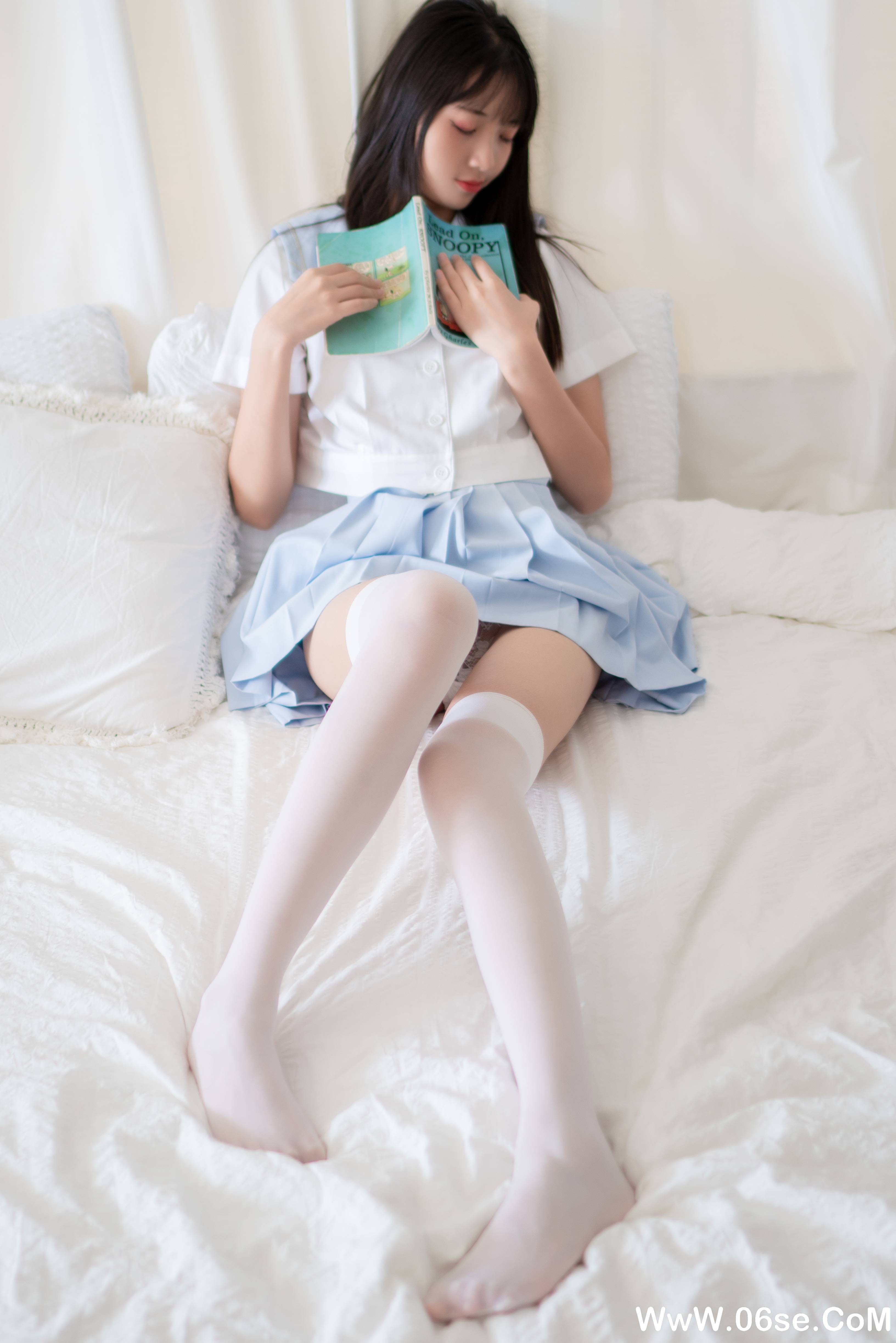 图片[3]-西瓜少女 NO.019 –  JK学生服 [65P401M]-六色网