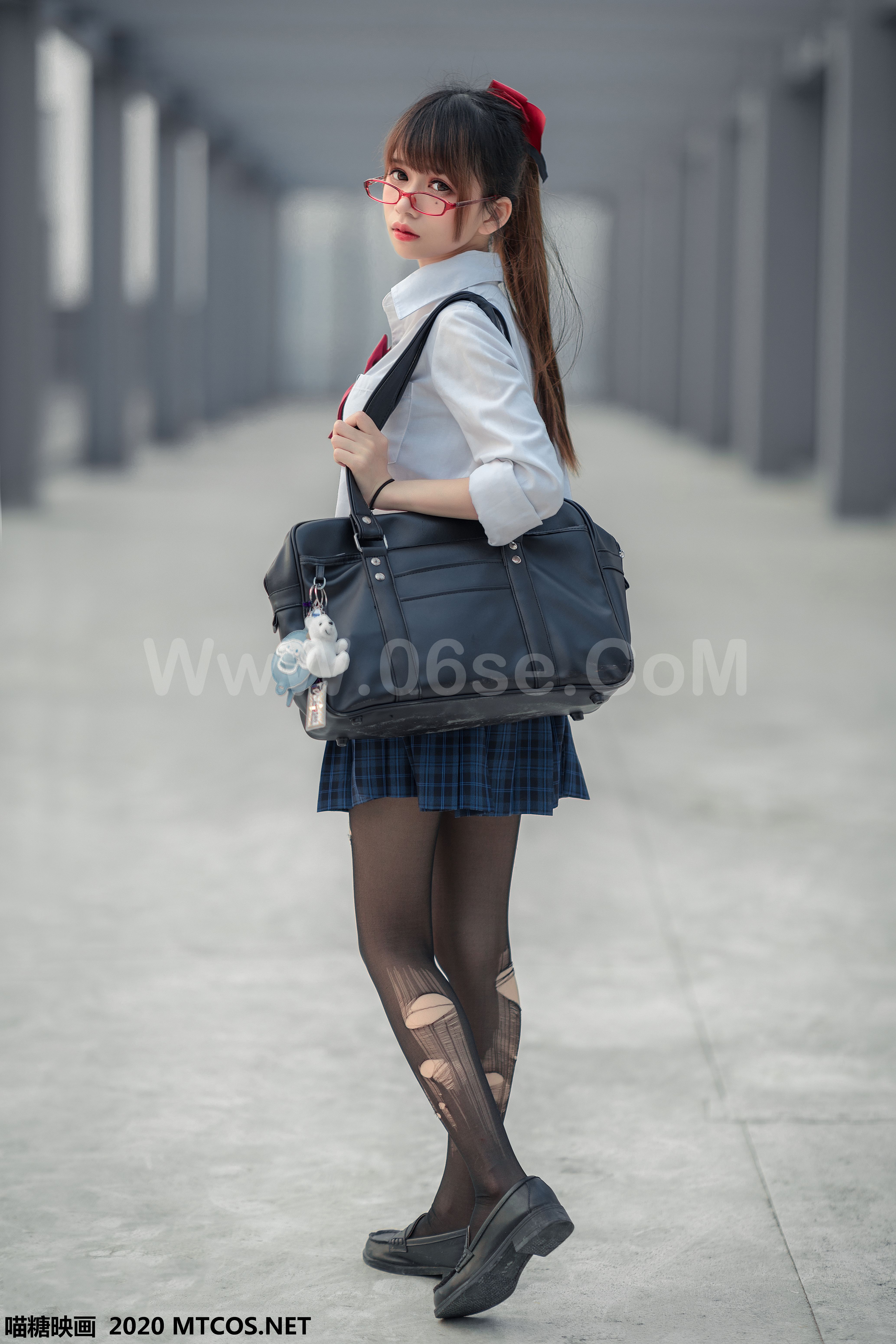 图片[38]-[MTCos] 喵糖映画 Vol.098 渡边爻爻爻子 JK制服少女-六色网