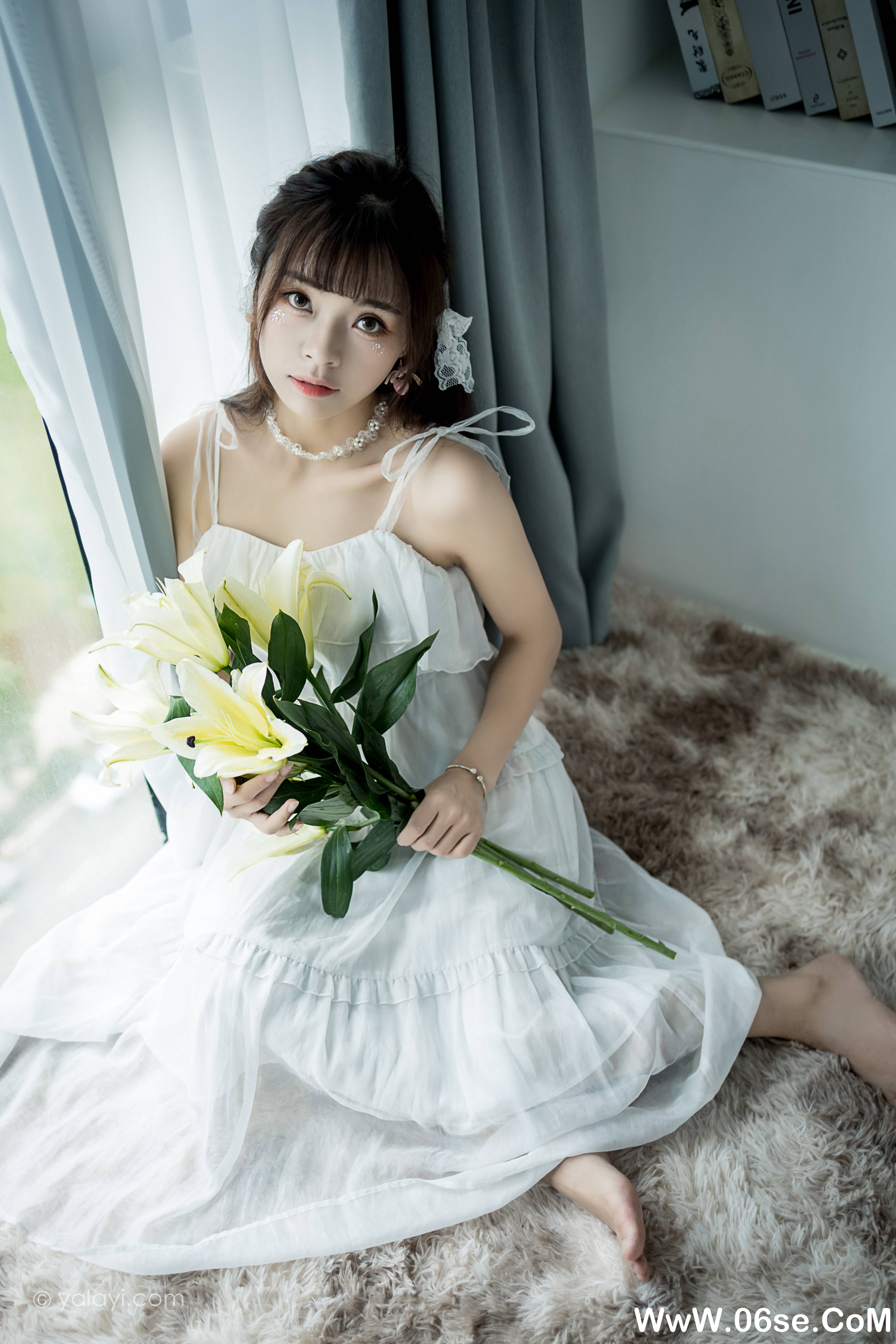 图片[40]-[YALAYI雅拉伊] 2021.07.19 NO.816 程小蝶《白色恋人》[40+1P436M]-六色网