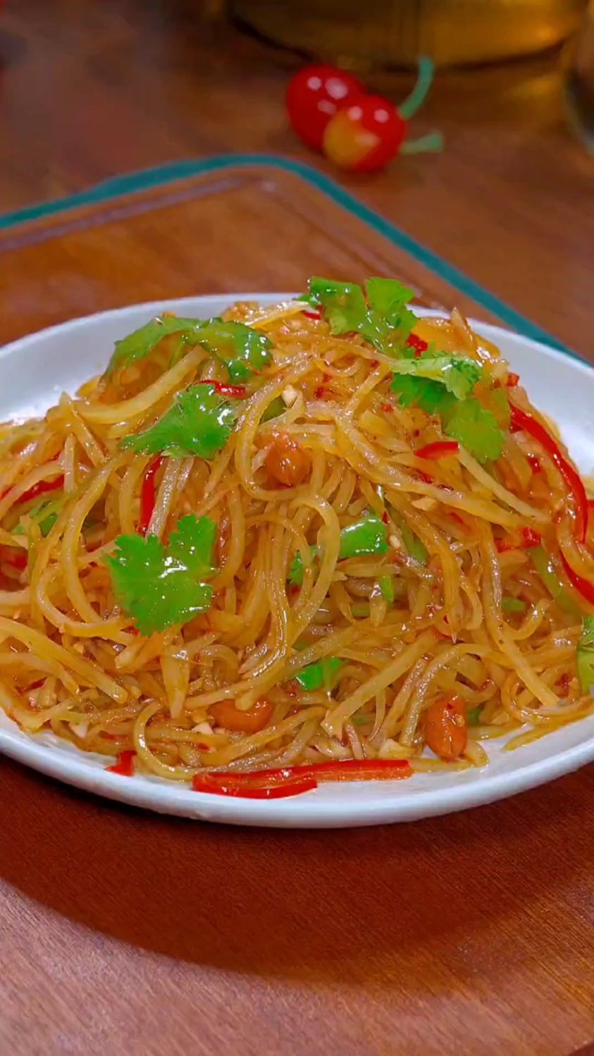 凉拌土豆丝的家常做法