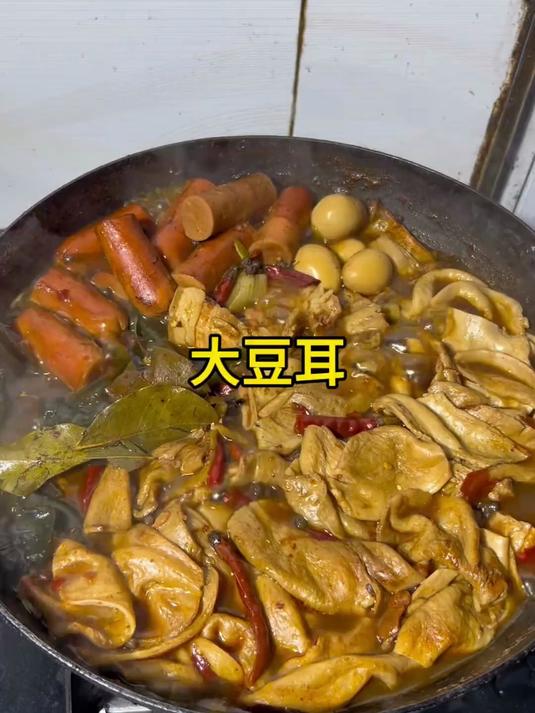 平时爱吃素的试试,大豆耳素肉醇厚入味,超解馋