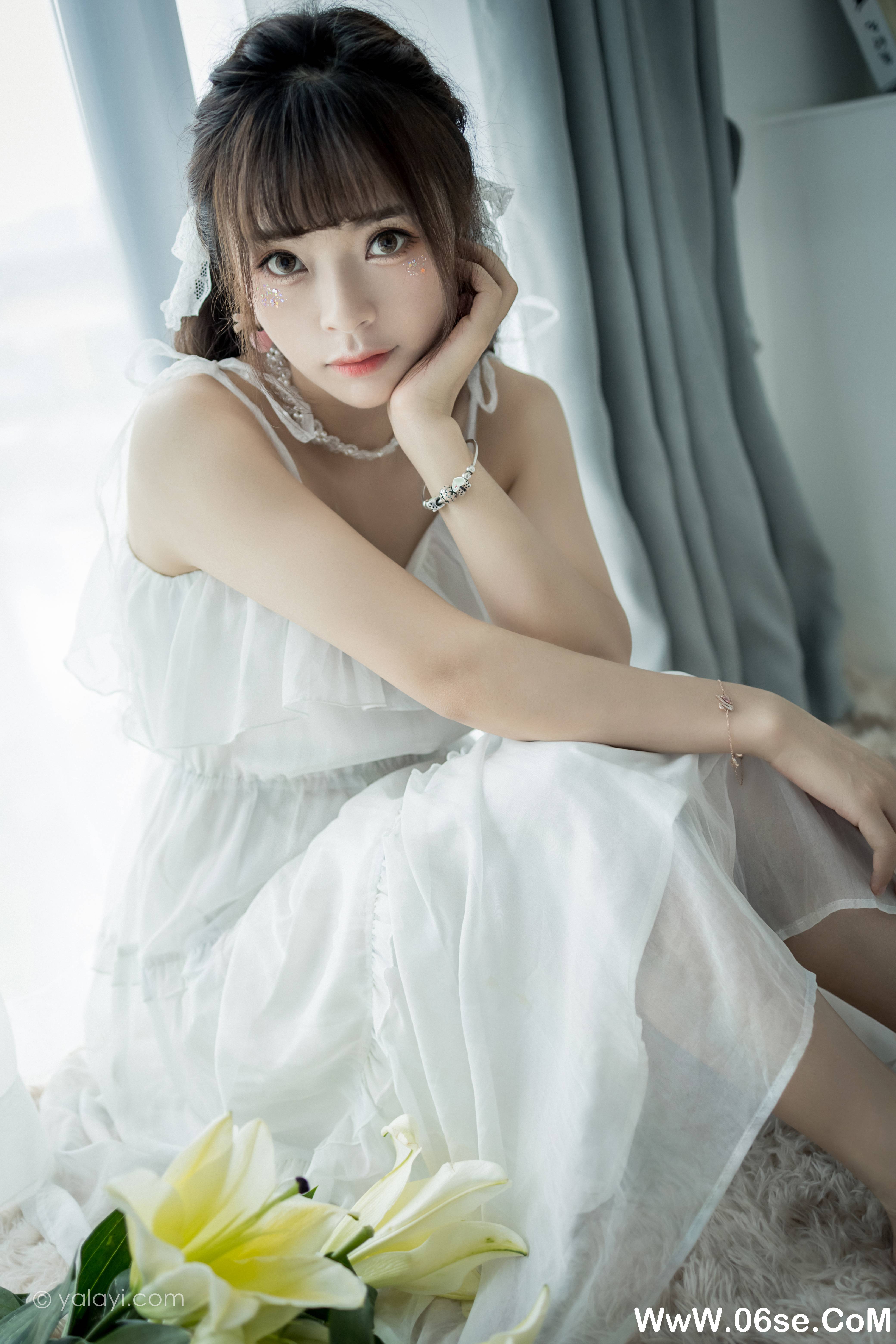 图片[5]-[YALAYI雅拉伊] 2021.07.19 NO.816 程小蝶《白色恋人》[40+1P436M]-六色网