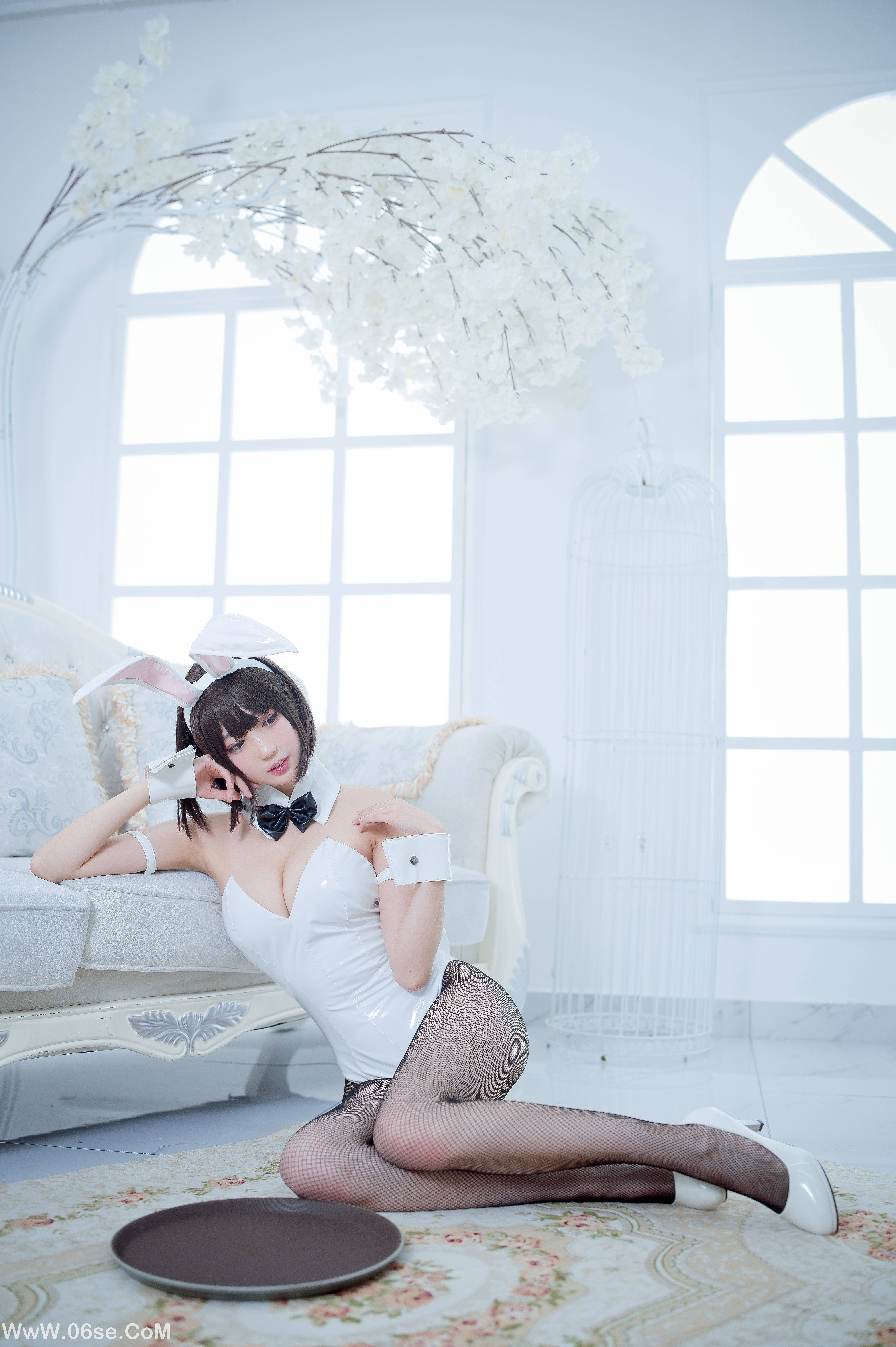 图片[6]-周叽是可爱兔兔 NO.023 加藤惠兔女郎[32P346M]-六色网
