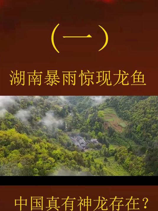 湖南山村有座龙王井,雷电之夜龙王就会现身?中国真有神龙存在?