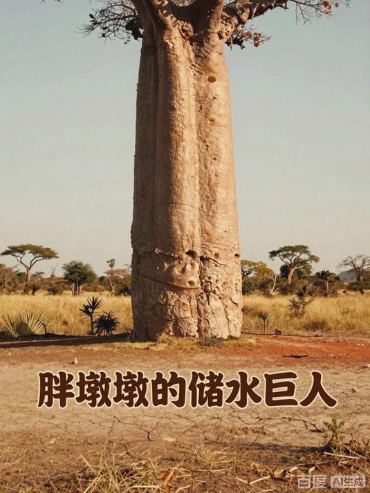 为什么猴面包树的木质疏松且能储存数吨水分？