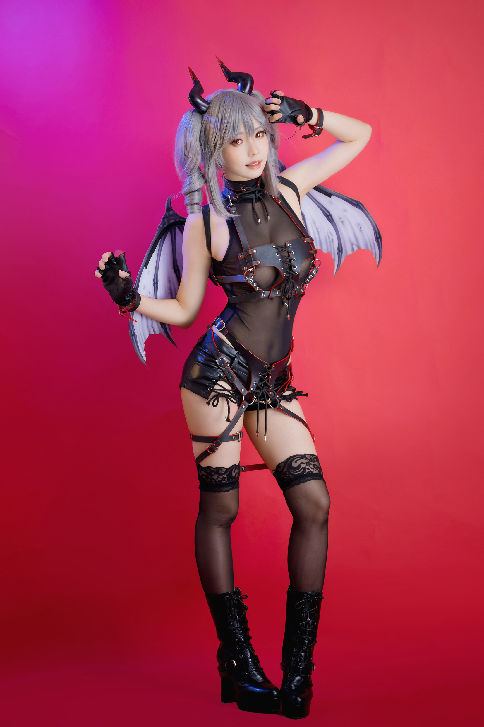 图片[3]-Ely_eee(ElyEE子) NO.024 — Original Devil 原創惡魔 [27P55M]-六色网