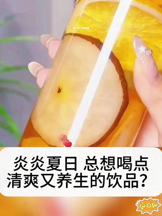 轻养下午茶|陈皮雪梨茶 清爽解腻 润喉润肺 慢享草本时光