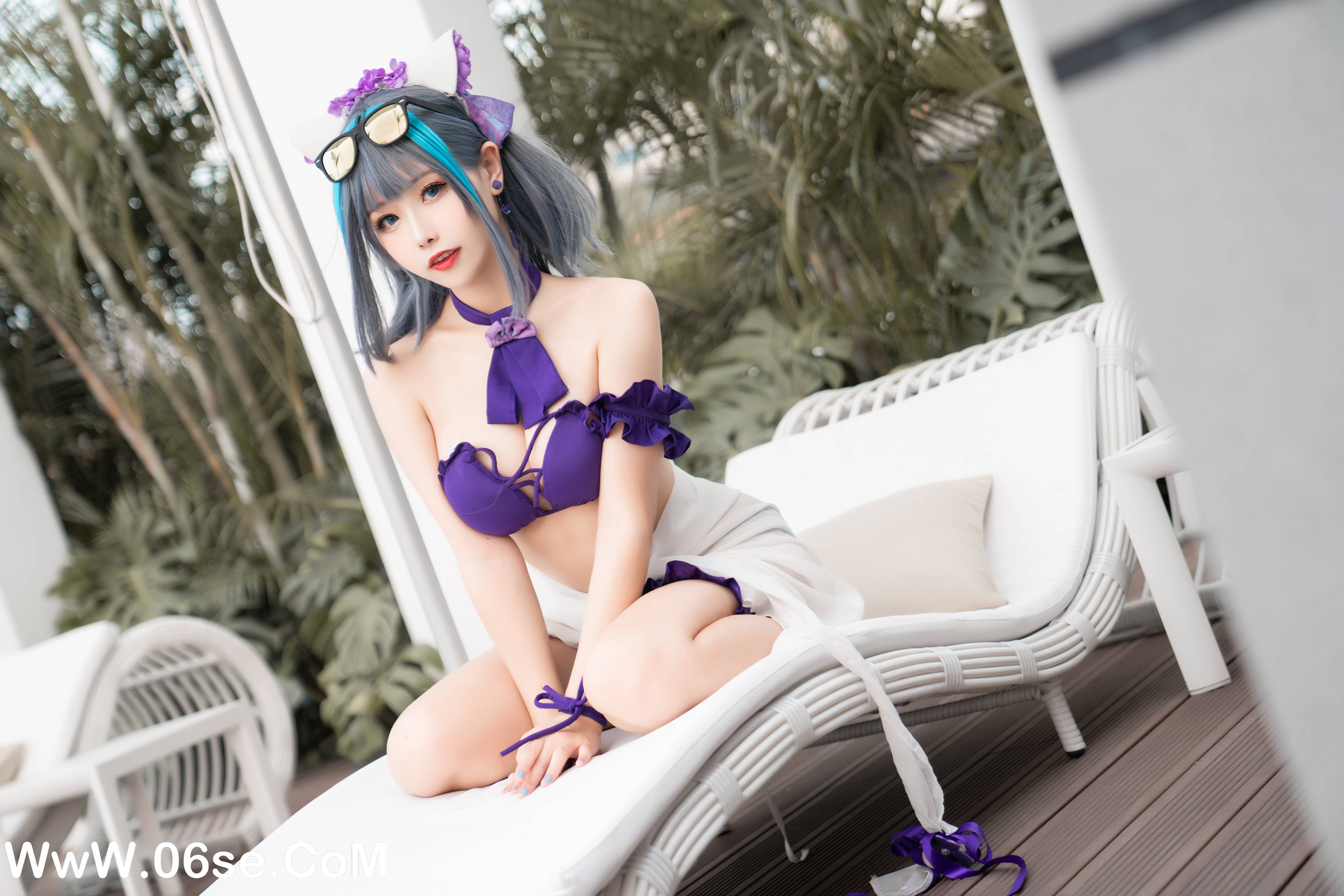 图片[6]-Momoko葵葵 NO.018 – 柴郡水着[40P+1V313M]-六色网
