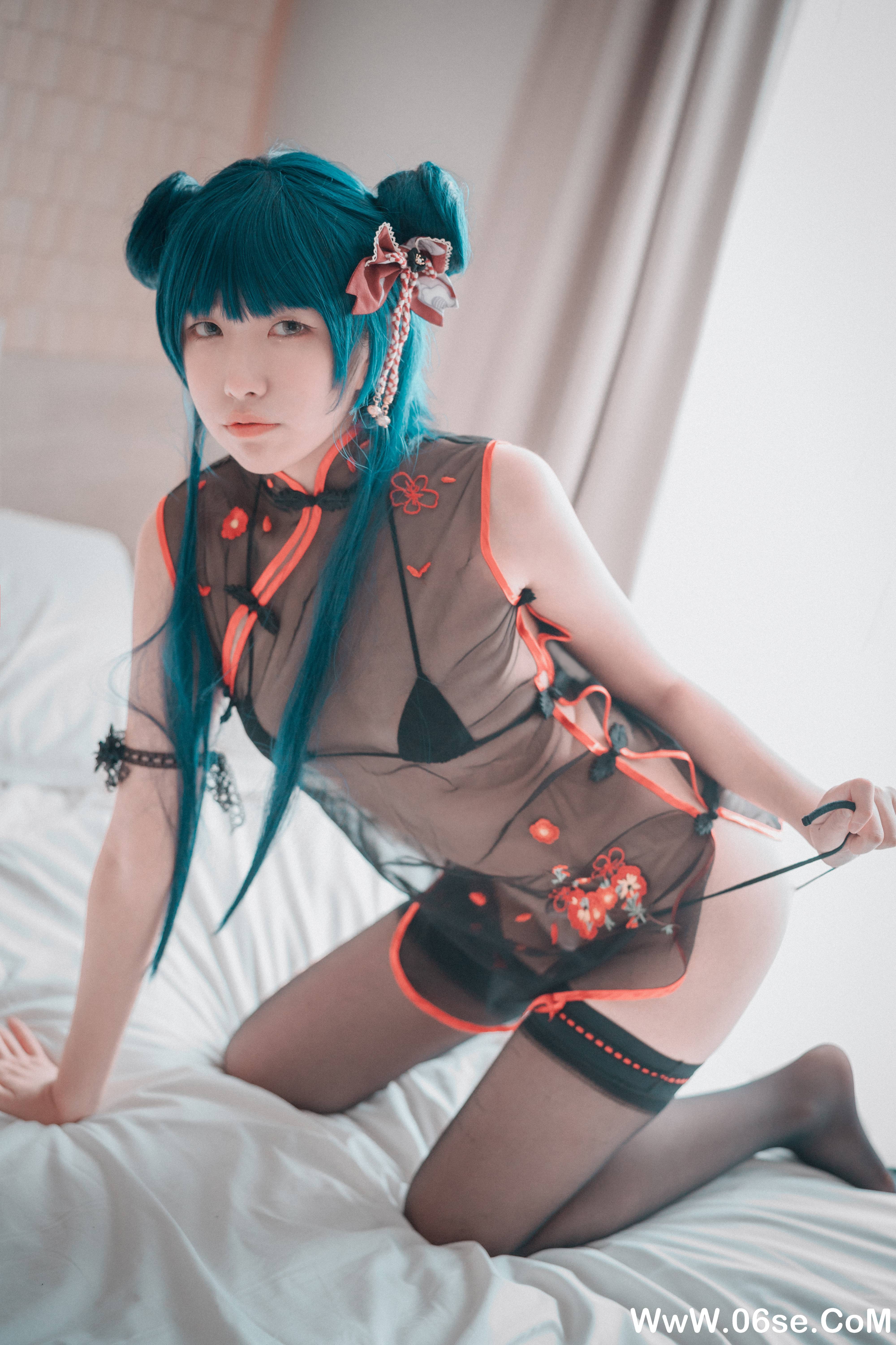 图片[10]-DJAWA — NO.127 Sheer Qipao Girl-Normal Ver [45P513M]-六色网