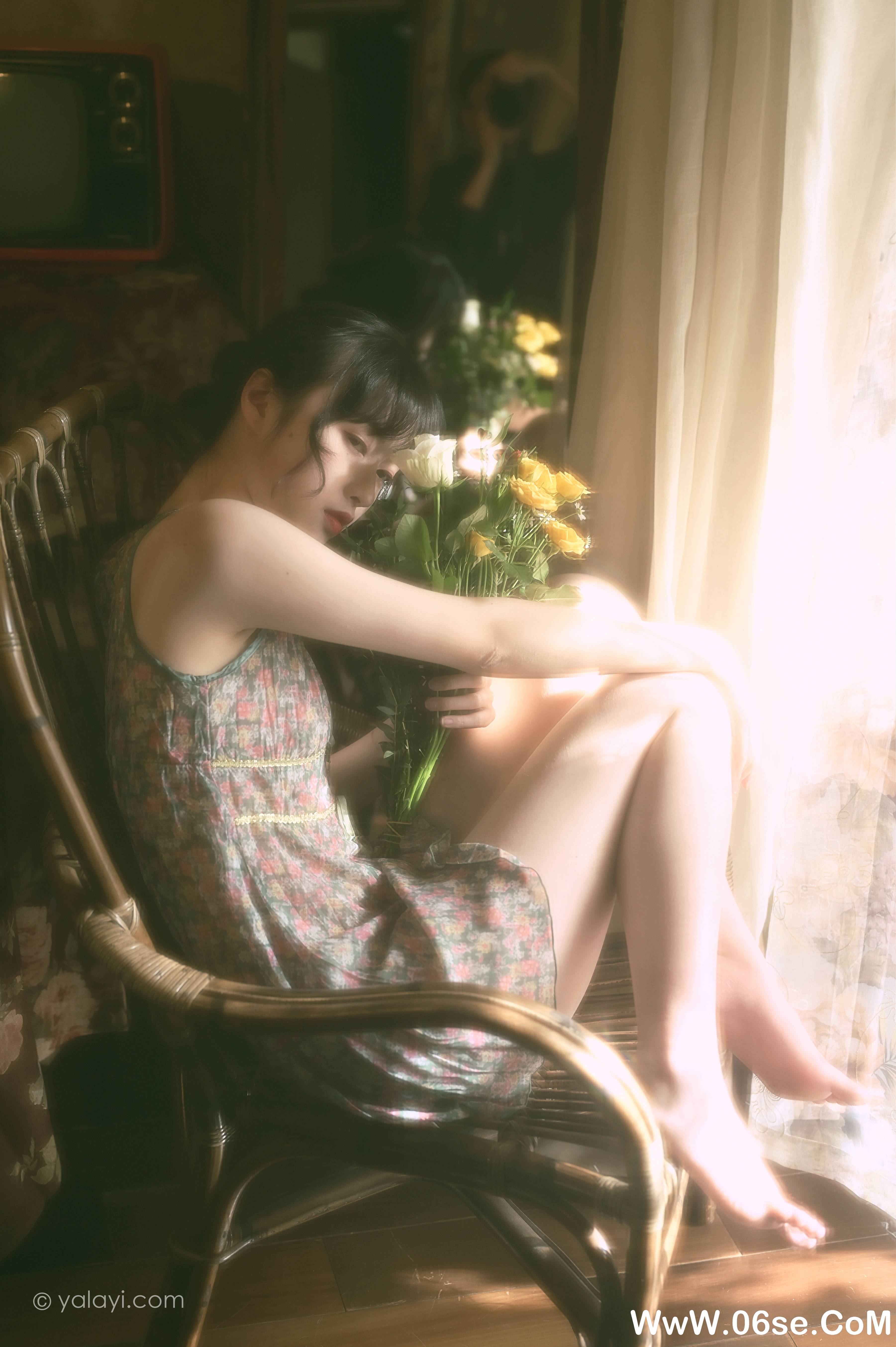 图片[25]-[YALAYI雅拉伊] 2021.03.03 NO.767 京京《拥抱着你送的花》[34P+1P525M]-六色网