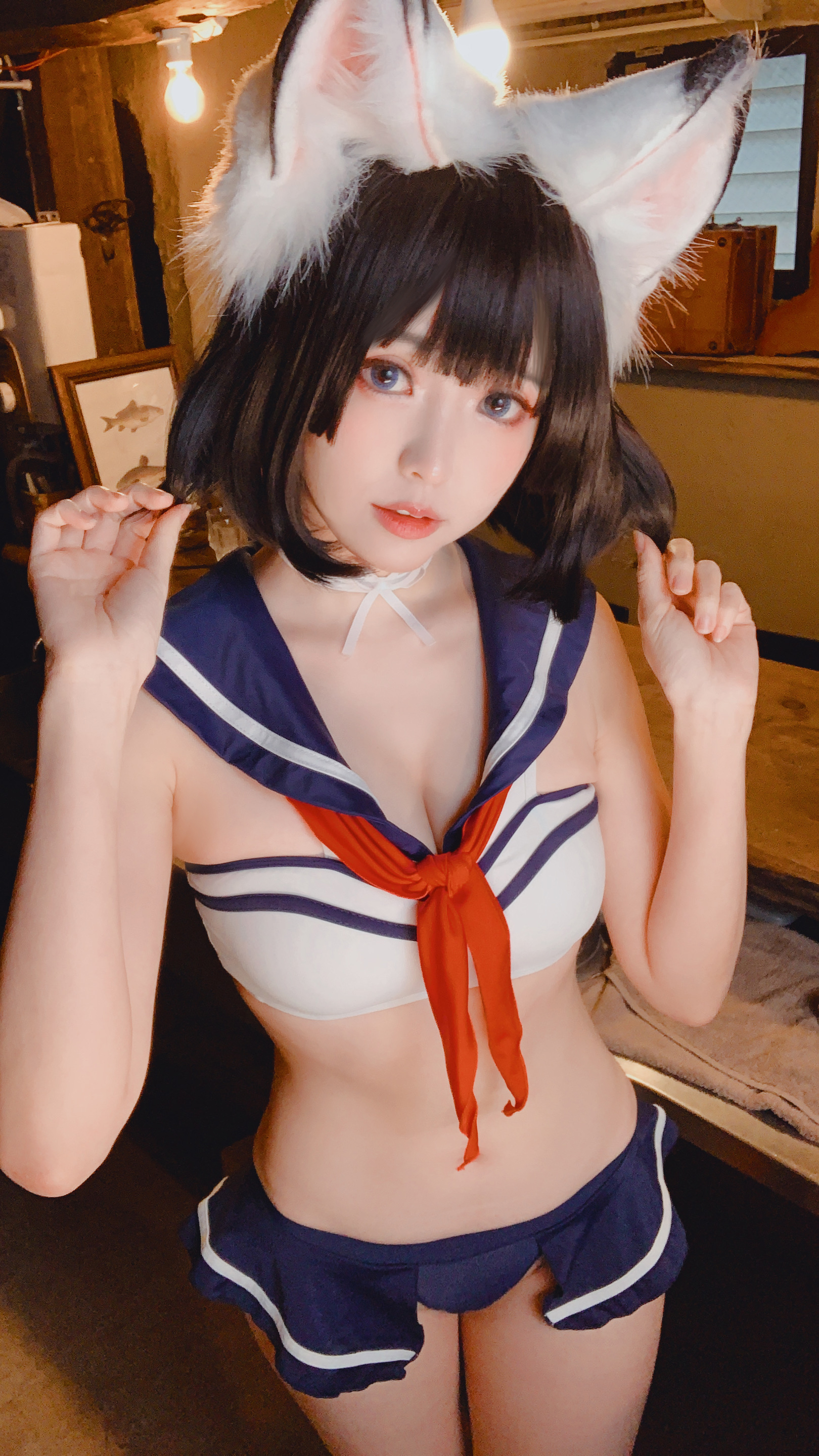 图片[24]-Ely_eee(ElyEE子) NO.041 — 獸耳居酒屋 [31P59M]-六色网