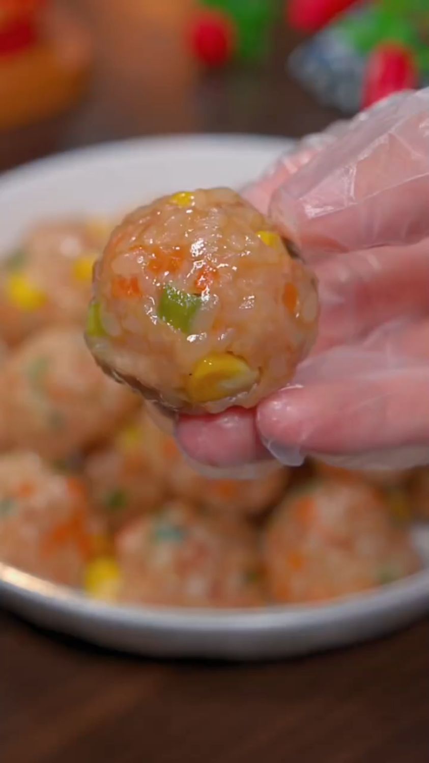 糯米肉丸子这样做