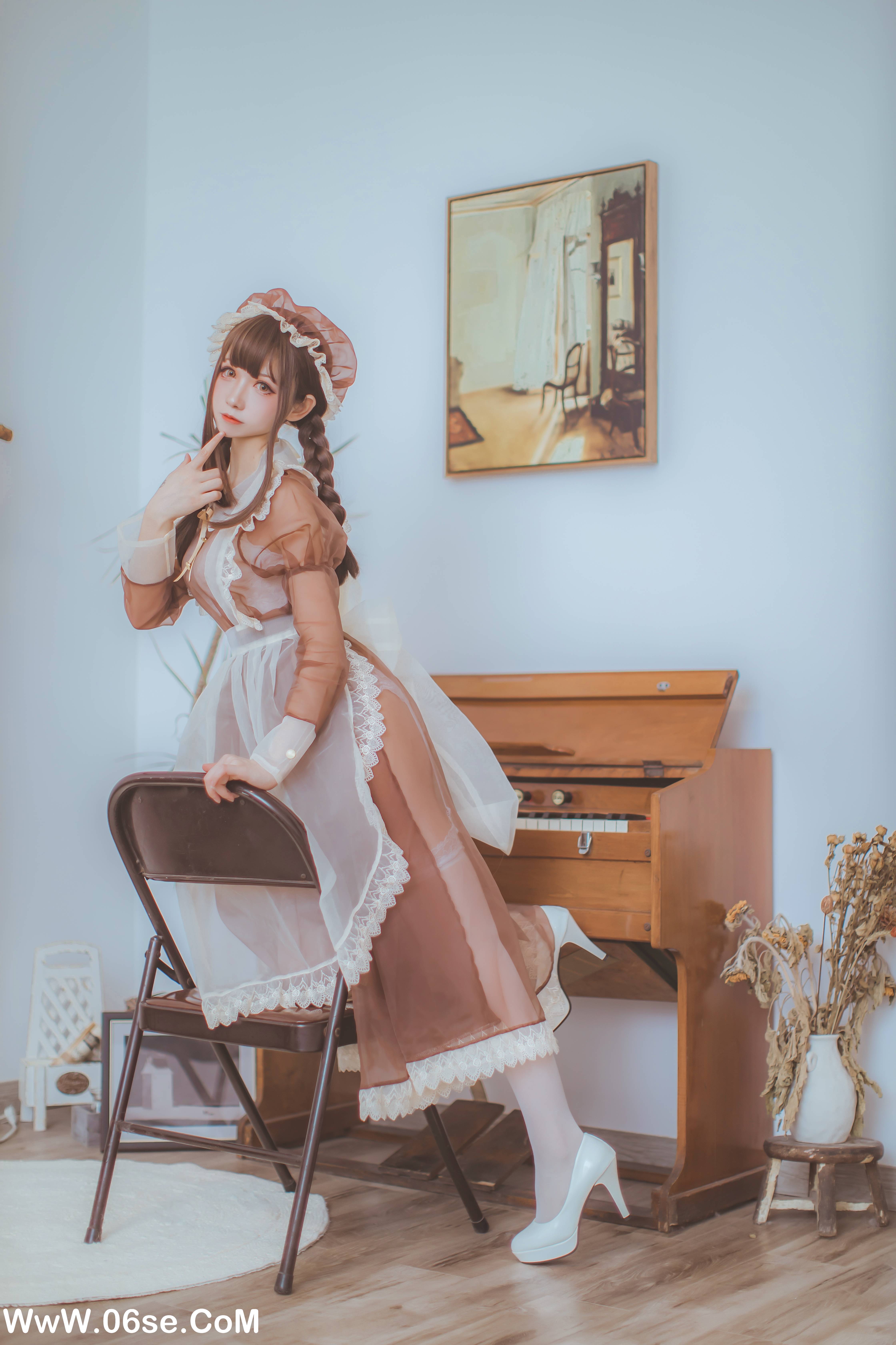 Coser衣衣 NO.050 - 透明女仆[31P268M]-六色网