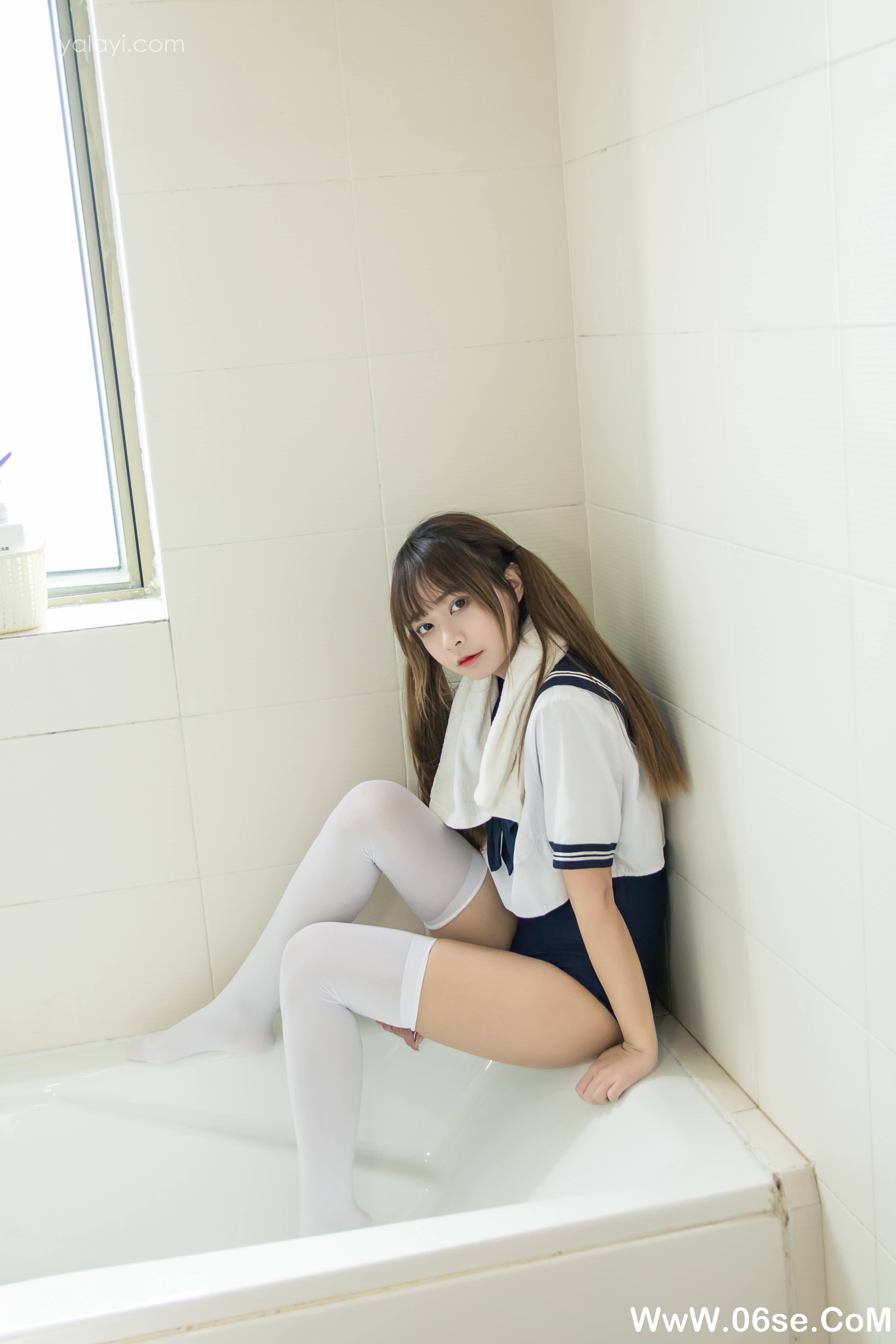 图片[24]-[YALAYI雅拉伊] 2020.08.01 NO.681 阿禾《少女的夏天》[48P+1P387M]-六色网