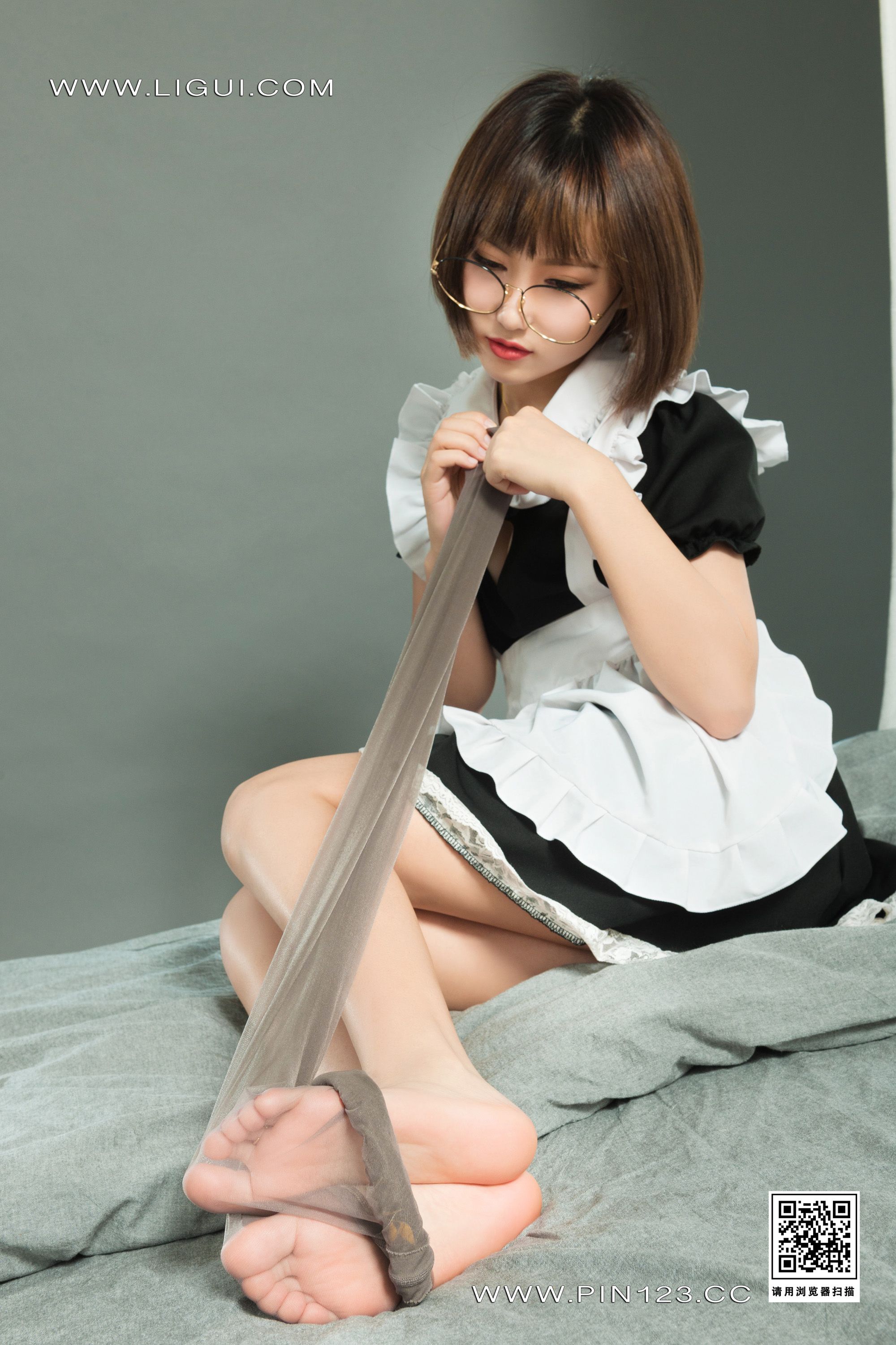 图片[61]-[Ligui丽柜] 2022.07.25 花漾清莲 小爽-六色网