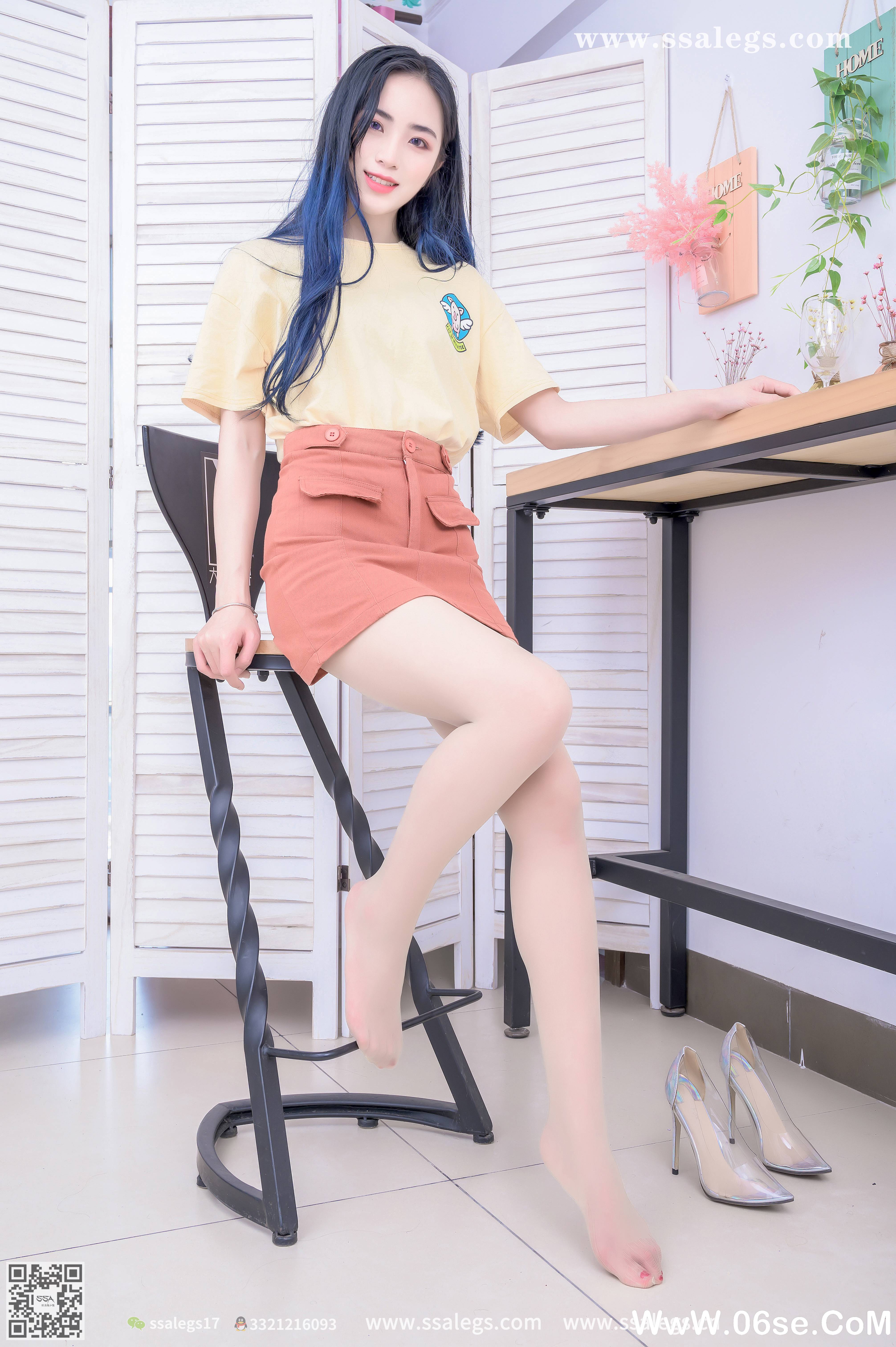 图片[110]-[SSA丝社] NO.355 茵茵第一次见面请多多关照[137P1.13G]-六色网