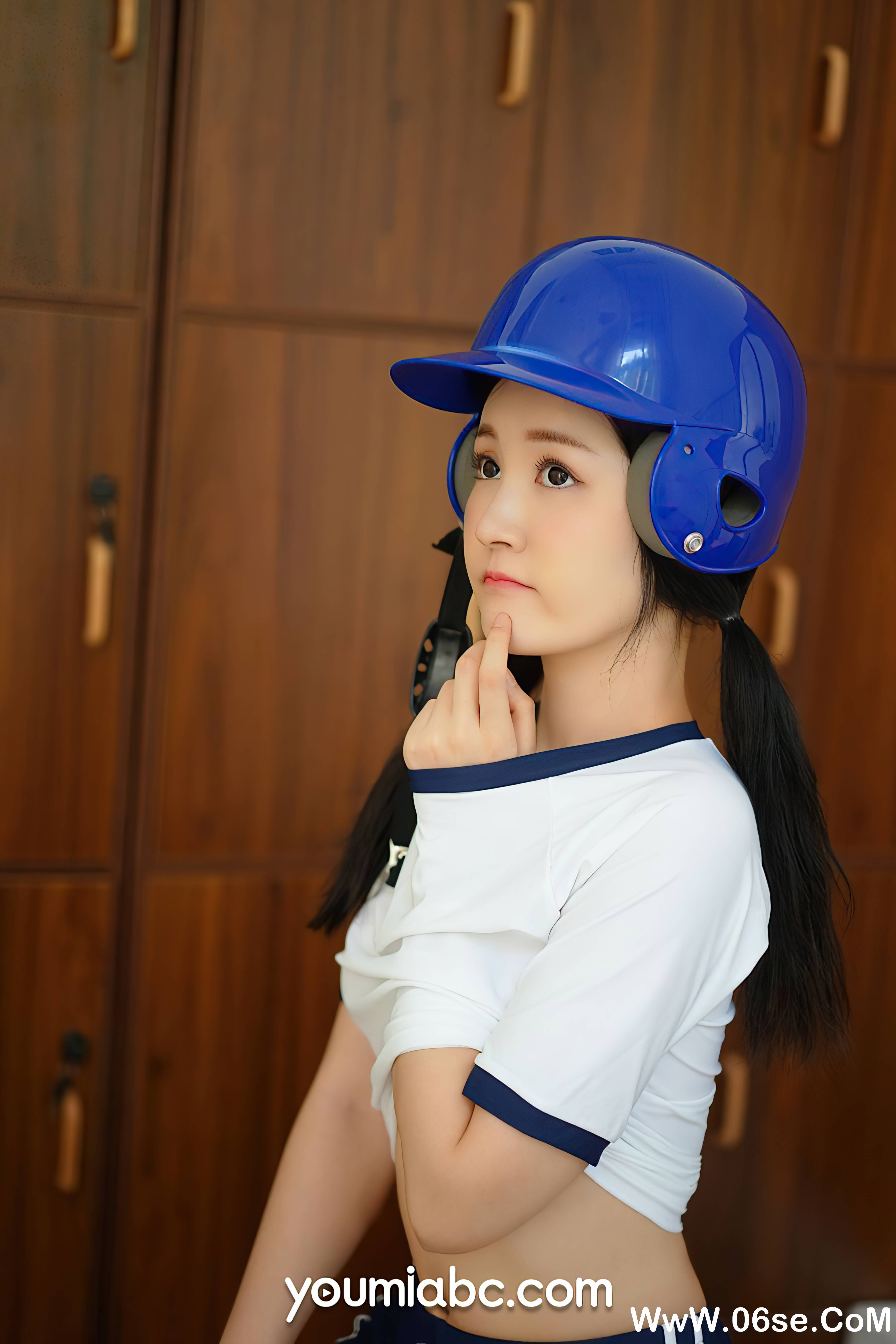 图片[24]-[YouMi尤蜜] 2021.07.05 棒球少女心动signal 沈梦瑶[32+1P690M]-六色网