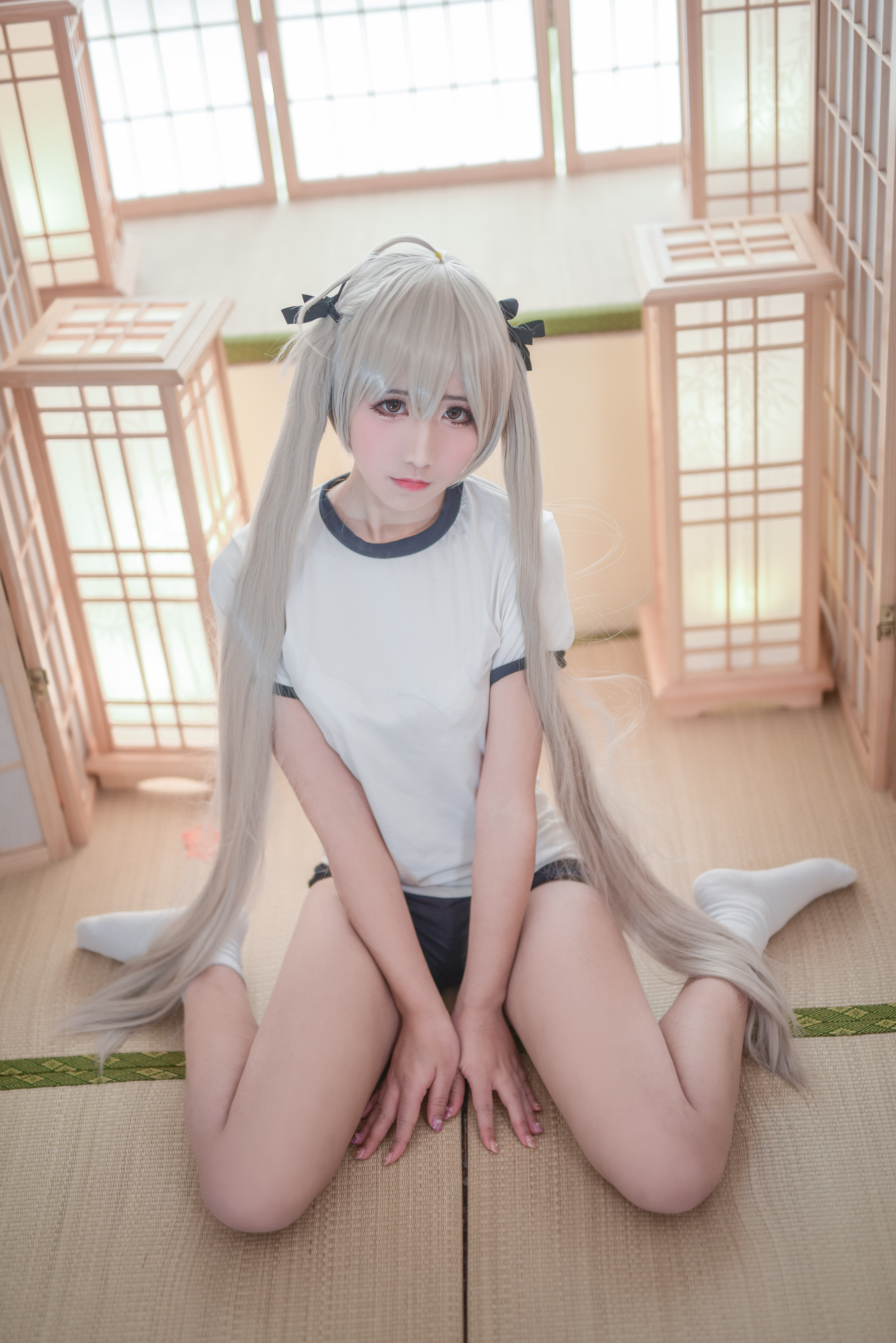 图片[3]-九曲Jean NO.026 – 穹妹体操服[30P235M]-六色网