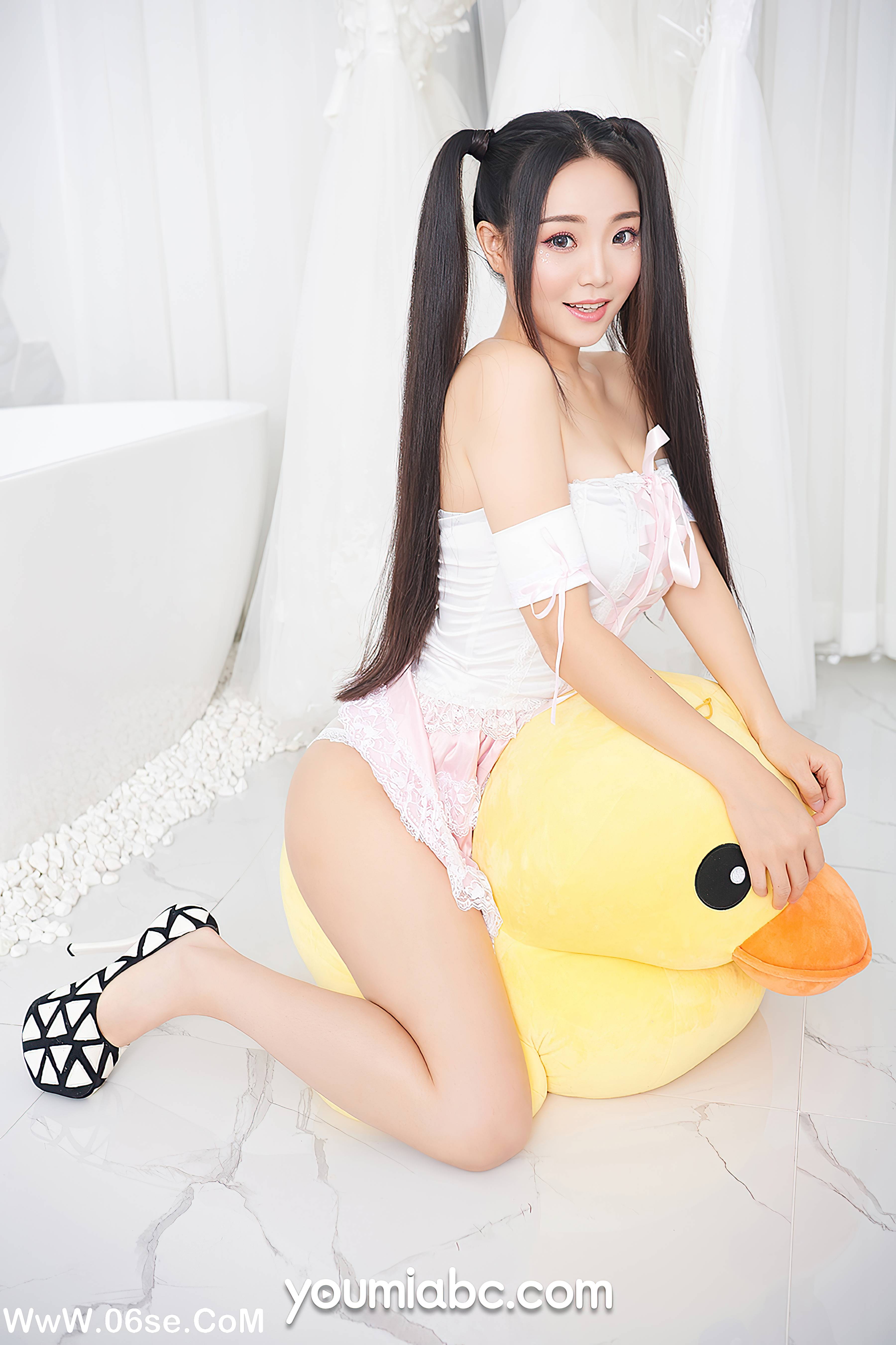 图片[4]-[YouMei尤美] 2020.07.24 粉色の迷妹 许文婷[23+1P388M]-六色网