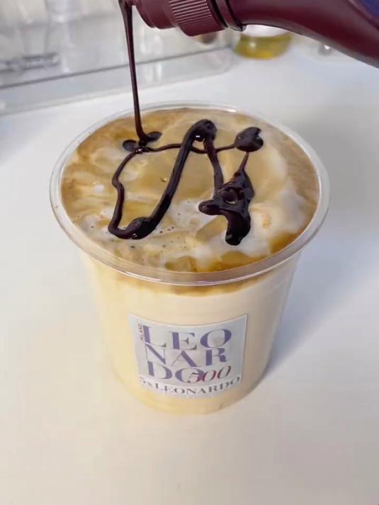 400次咖啡加了椰乳巧克力这也太绝了!