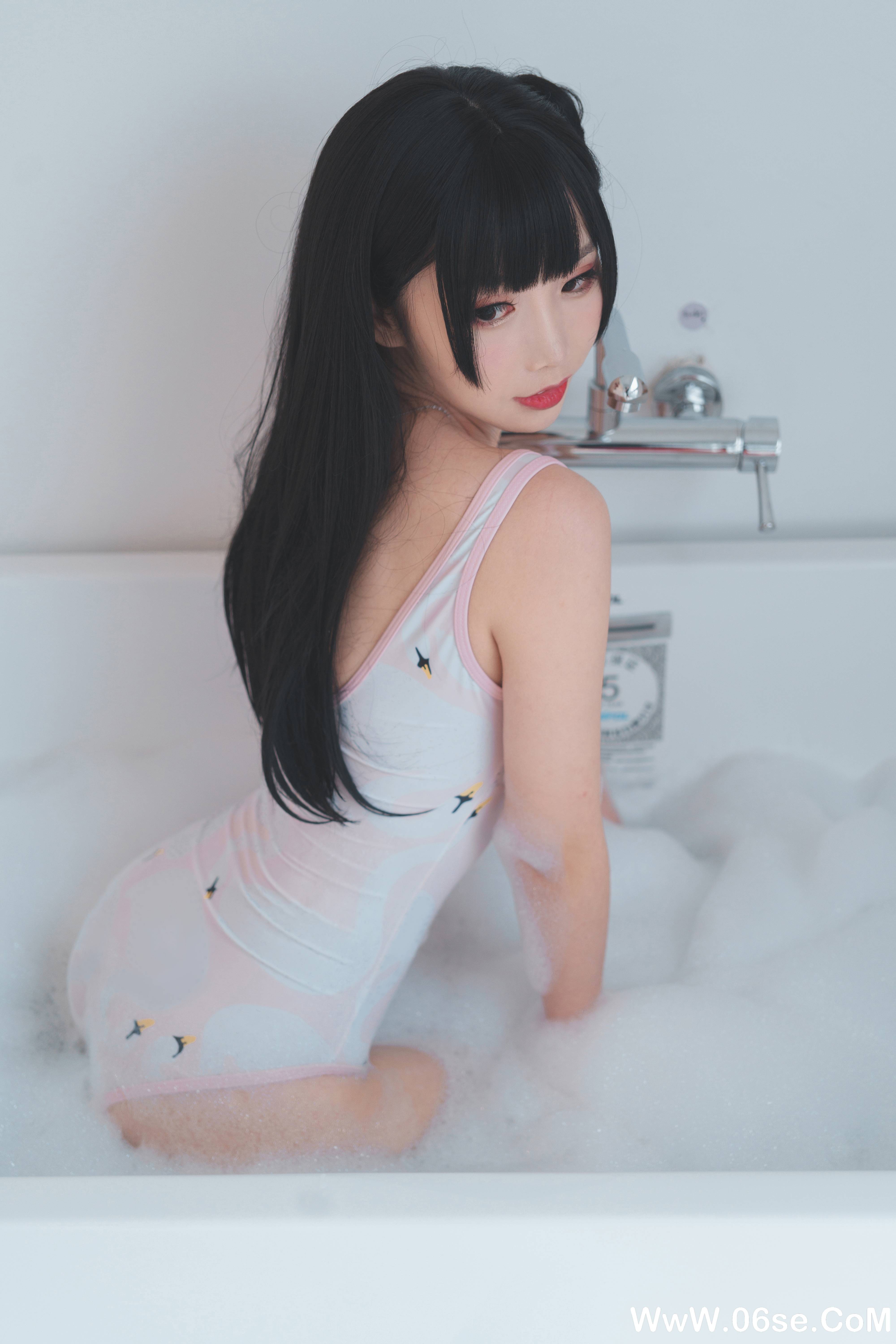 图片[7]-Coser面饼仙儿 NO.065 – 浴缸泡泡[41P426M]-六色网