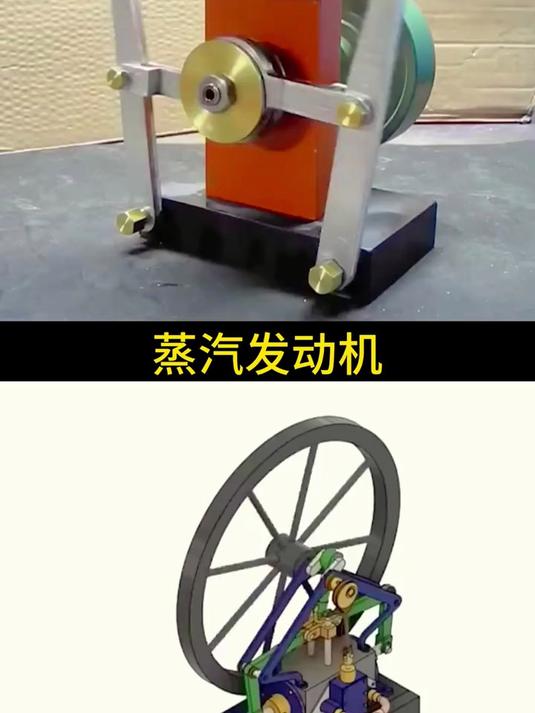 蒸汽发动机工作原理
