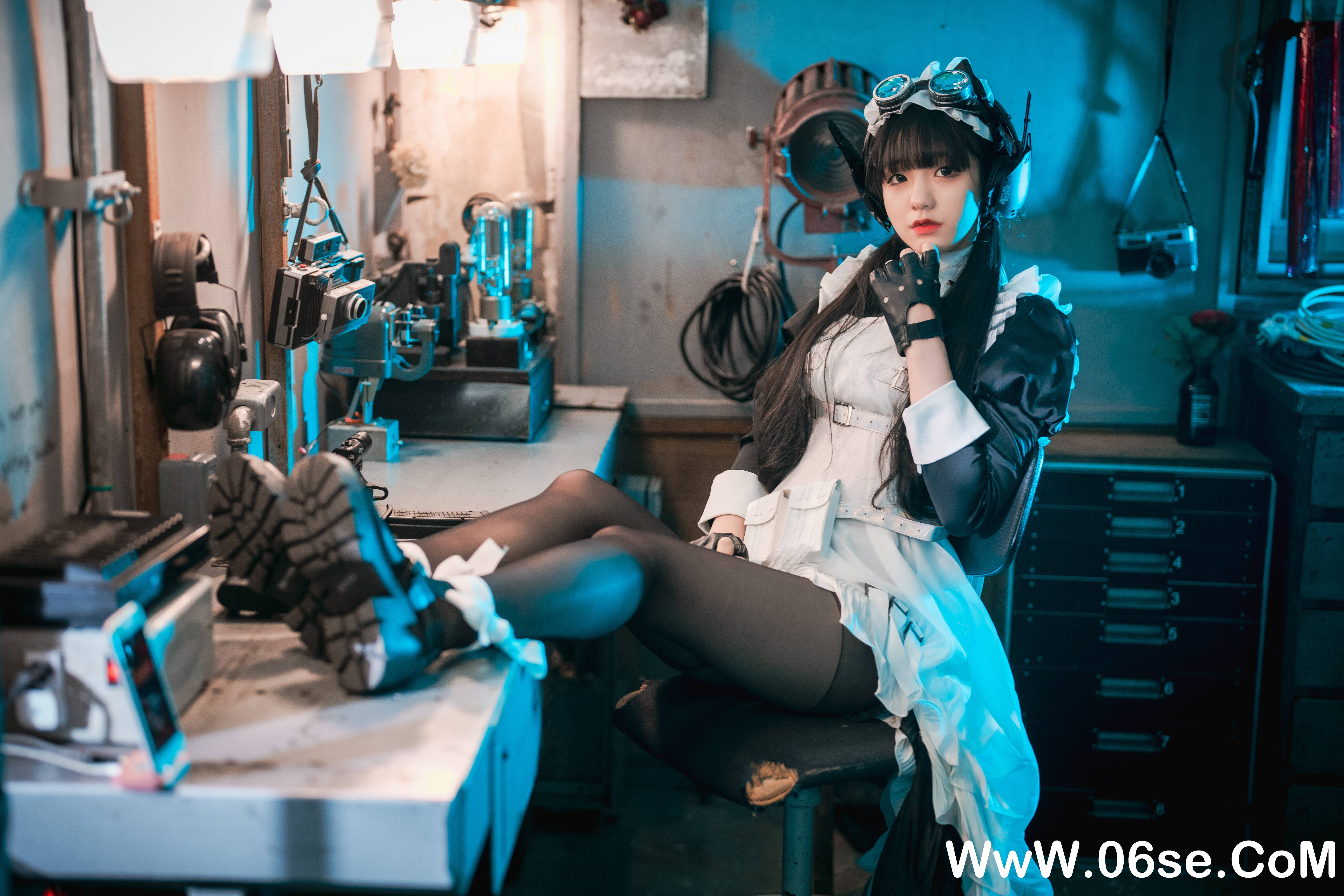 图片[39]-DJAWA — NO.160 Combat Maid Mansion [121P2.8G]-六色网
