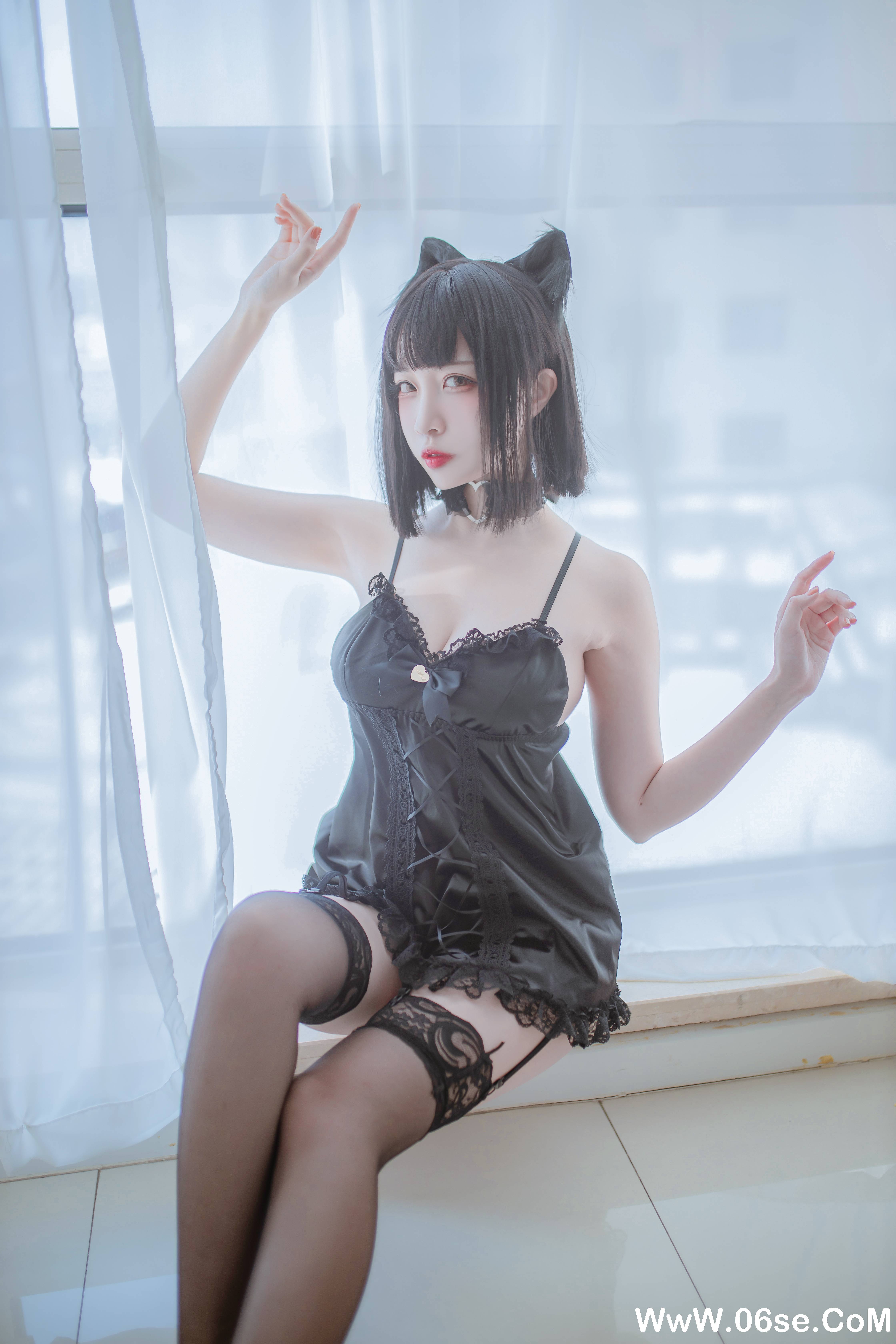 图片[2]-日奈娇 NO.021 — 私房双人猫耳[43P422M]-六色网