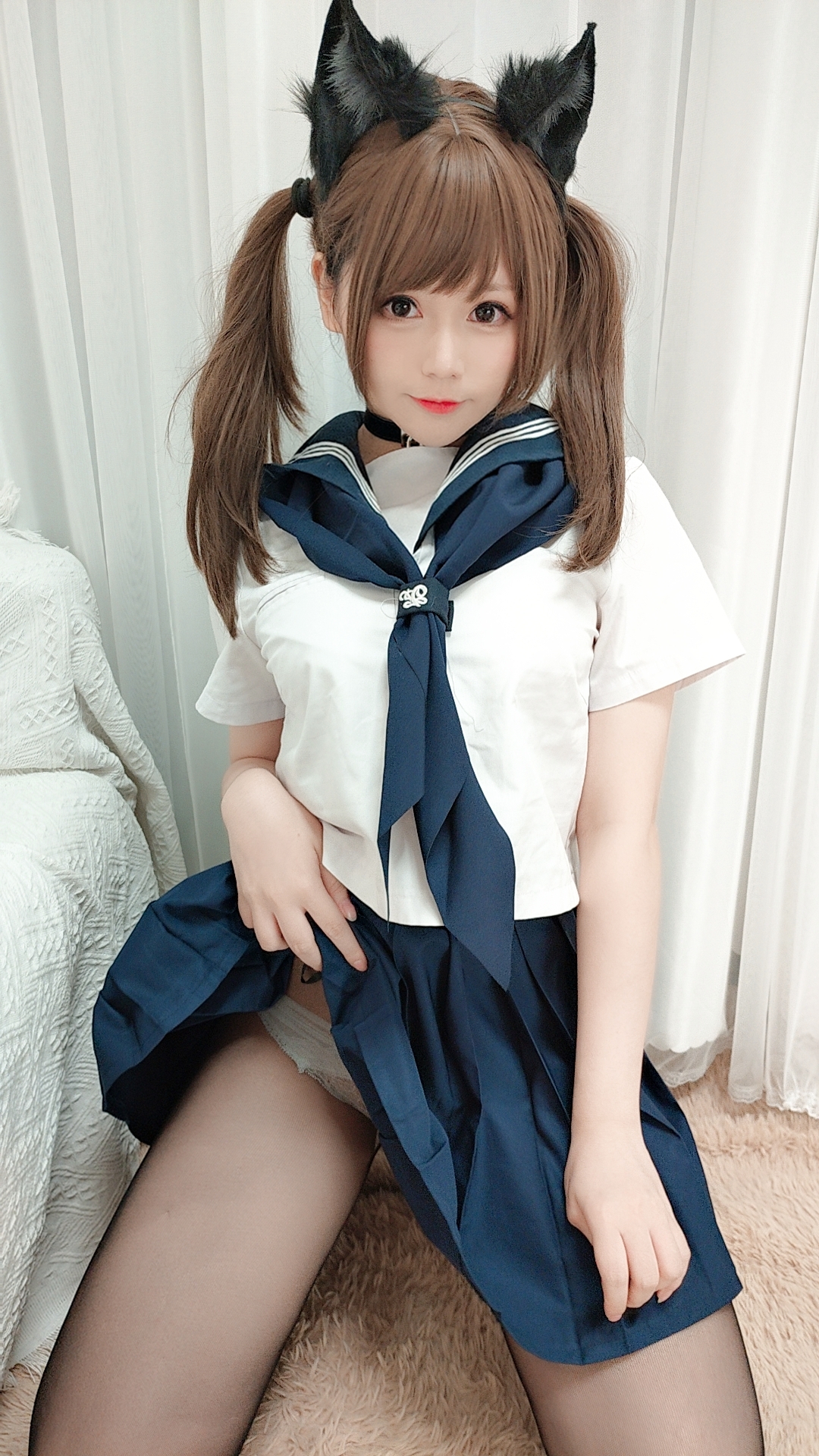 图片[4]-Nyako喵子 NO.025 – 水手服[26P38M]-六色网