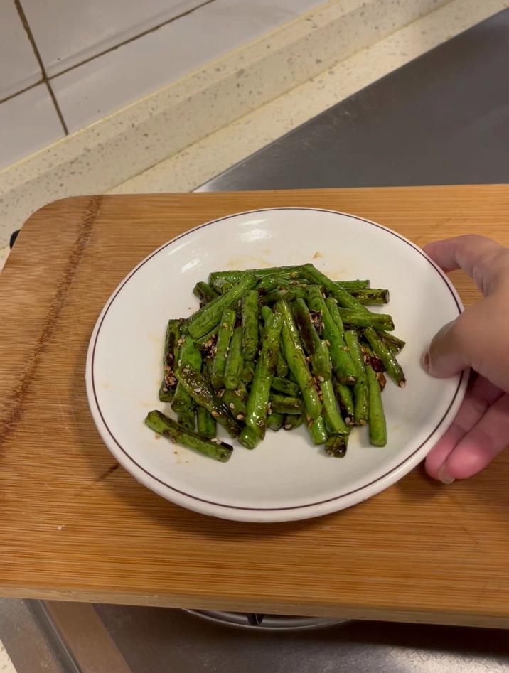 干煸豆角最简单的做法