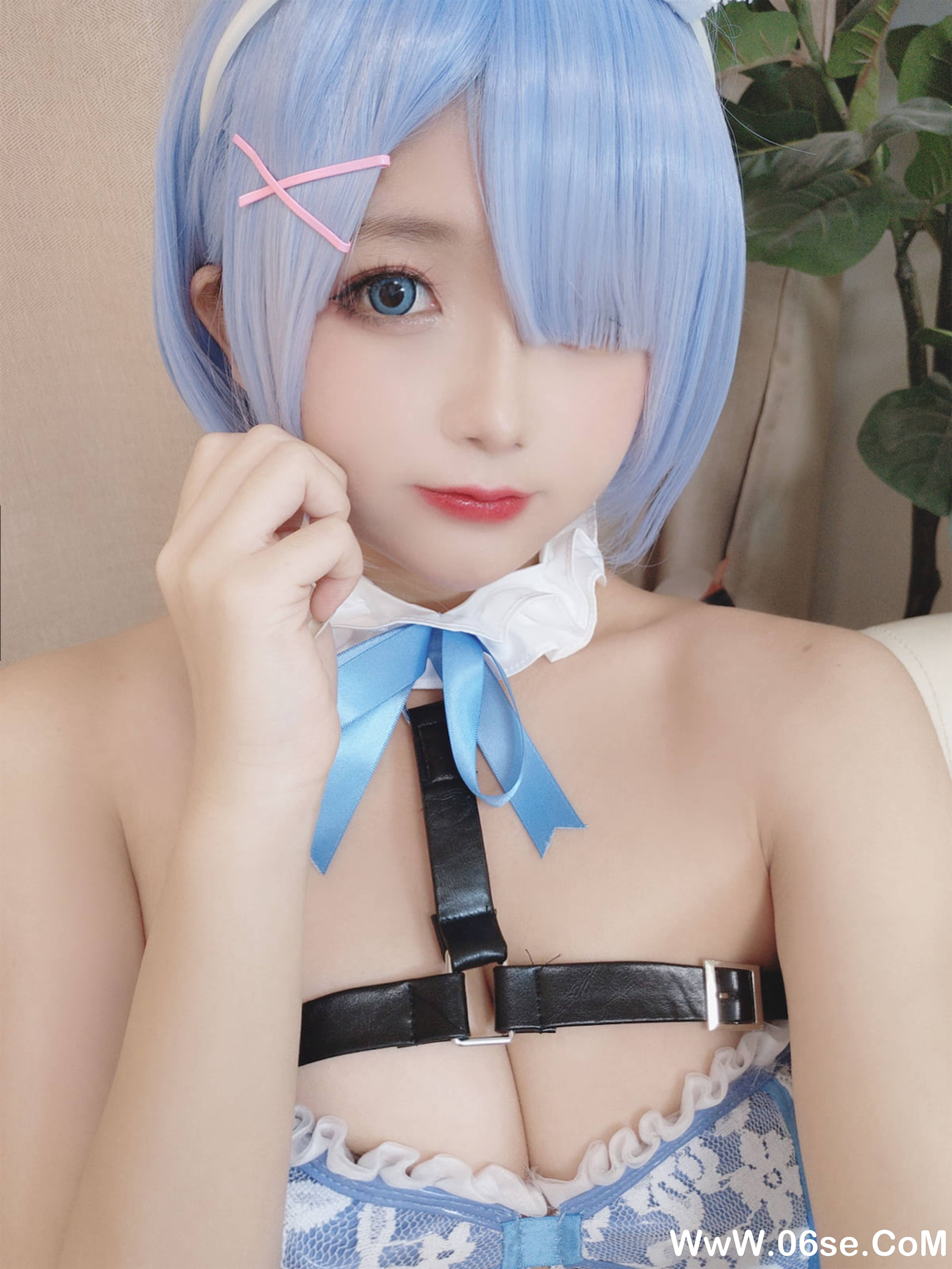 图片[79]-日奈娇 NO.032 — 蕾姆蓝色护士 [88P580M]-六色网