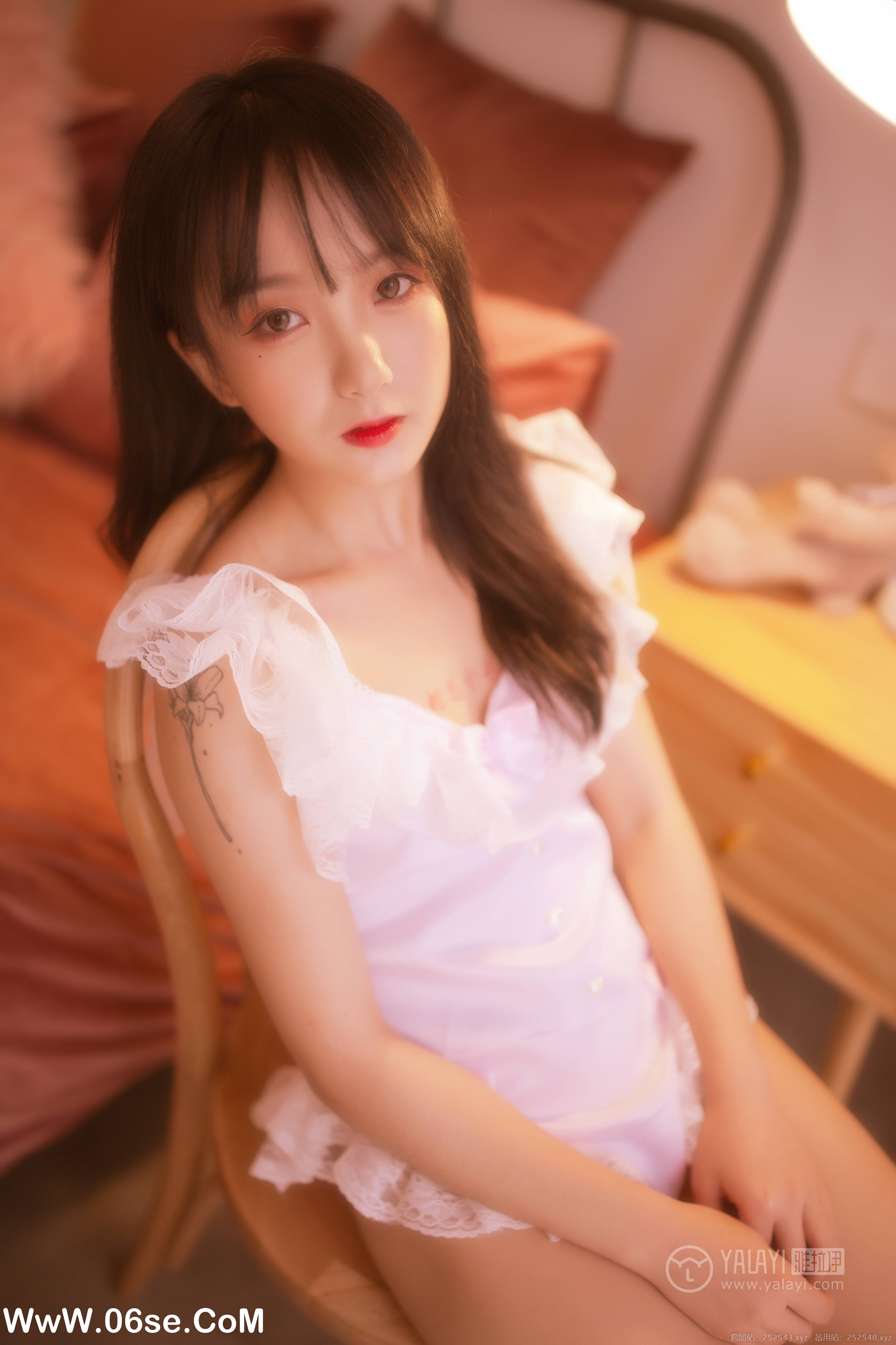 图片[5]-[YALAYI雅拉伊] NO.160 薄紗少女 夏夏-六色网