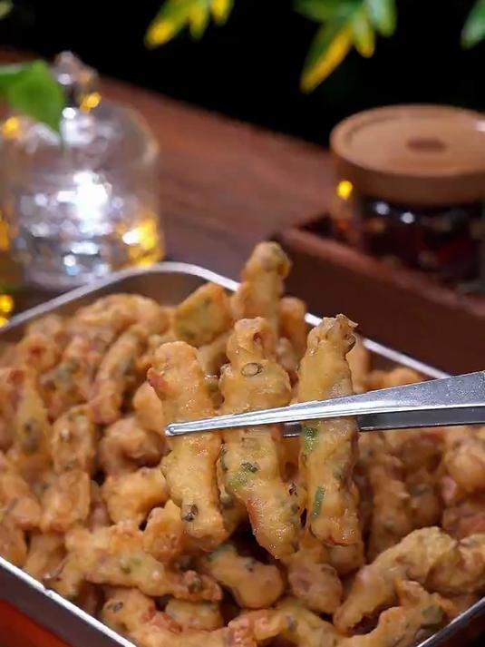 美味酥脆的干炸酥肉