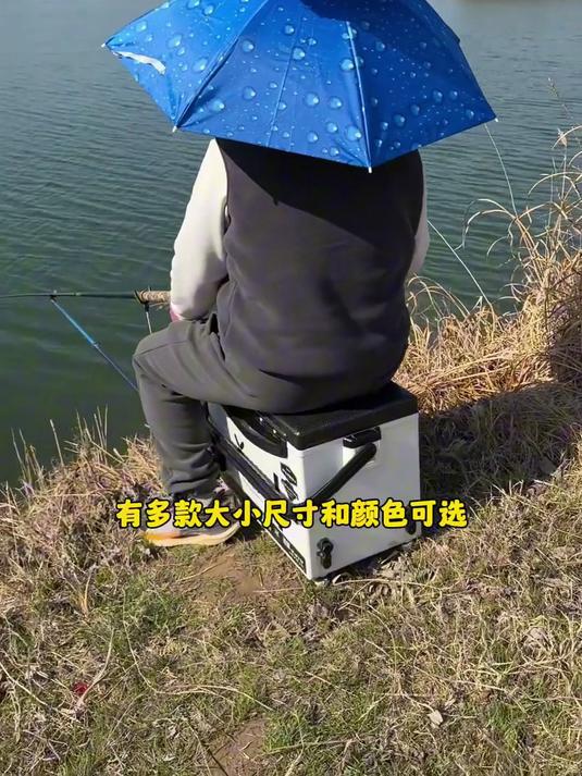 有了头带雨伞帽,再也不怕晒到太阳和下雨了,平时也可以用来钓鱼