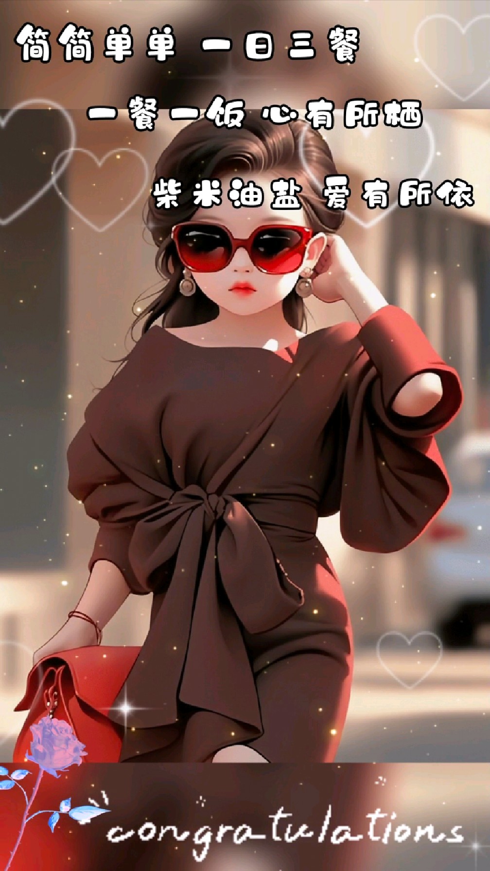 简简单单,一日三餐 一餐一饭,心有所栖 柴米油盐,爱有所依