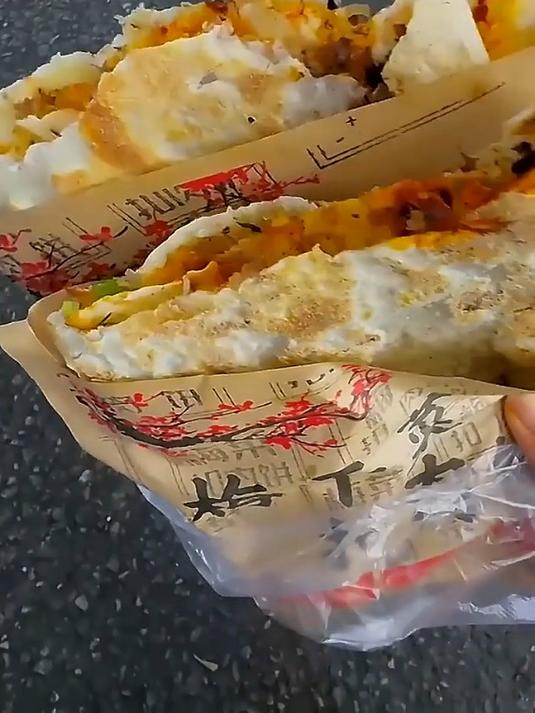 深圳街头的梅菜扣肉饼,到底有多好吃!
