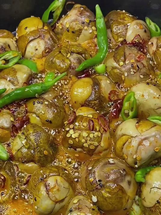 传统工艺活珠子毛蛋,富含氨基酸,营养滋补更美味!