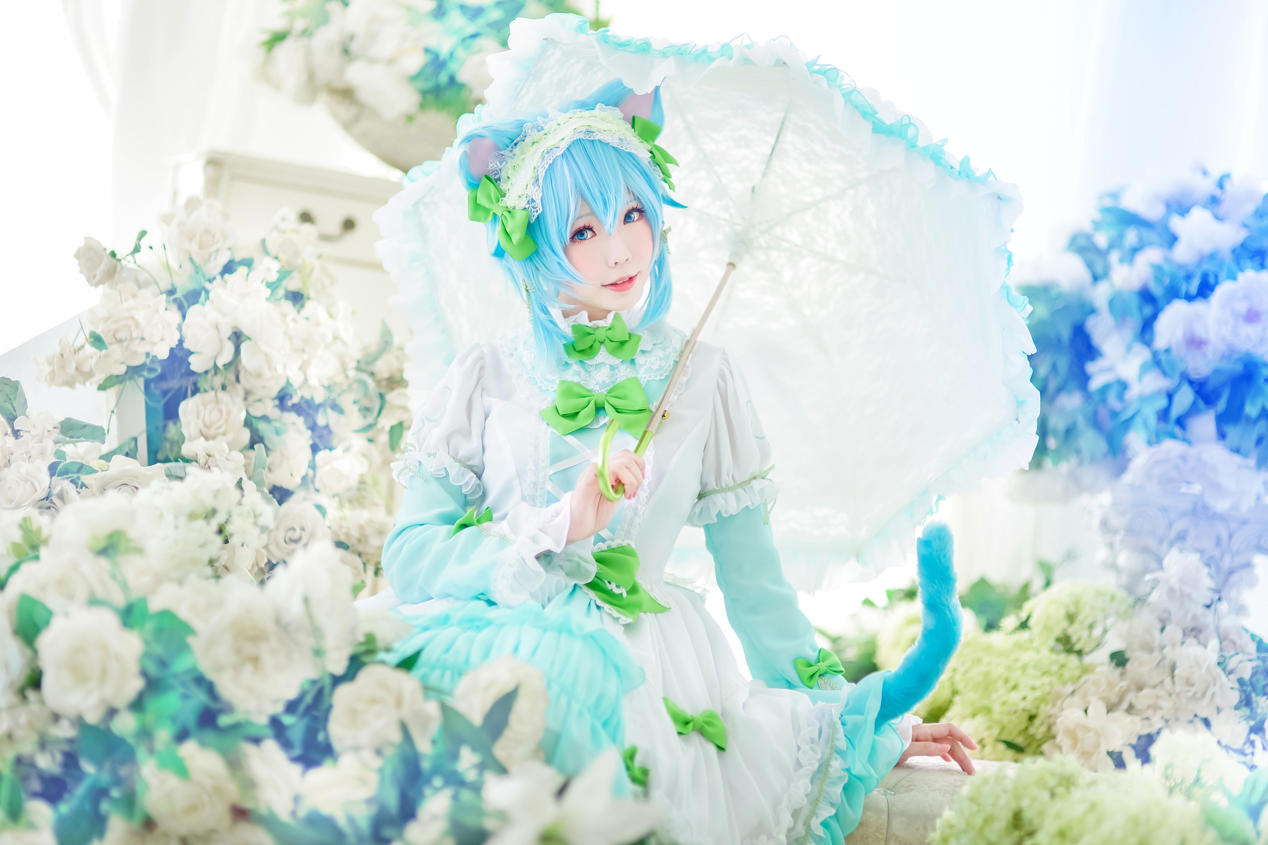 图片[8]-Ely_eee(ElyEE子) NO.042 — 猫耳下午茶[24P46M]-六色网