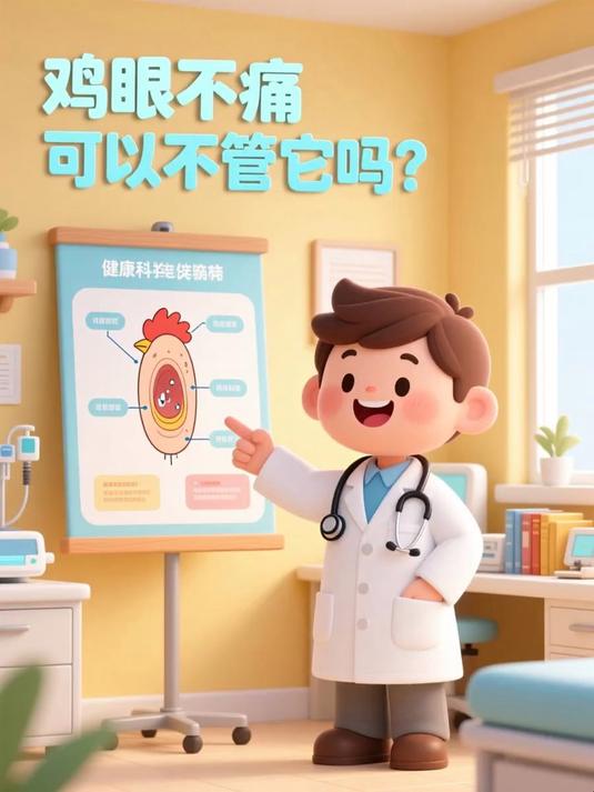 鸡眼不痛可以不管它吗 #健康扬帆季#