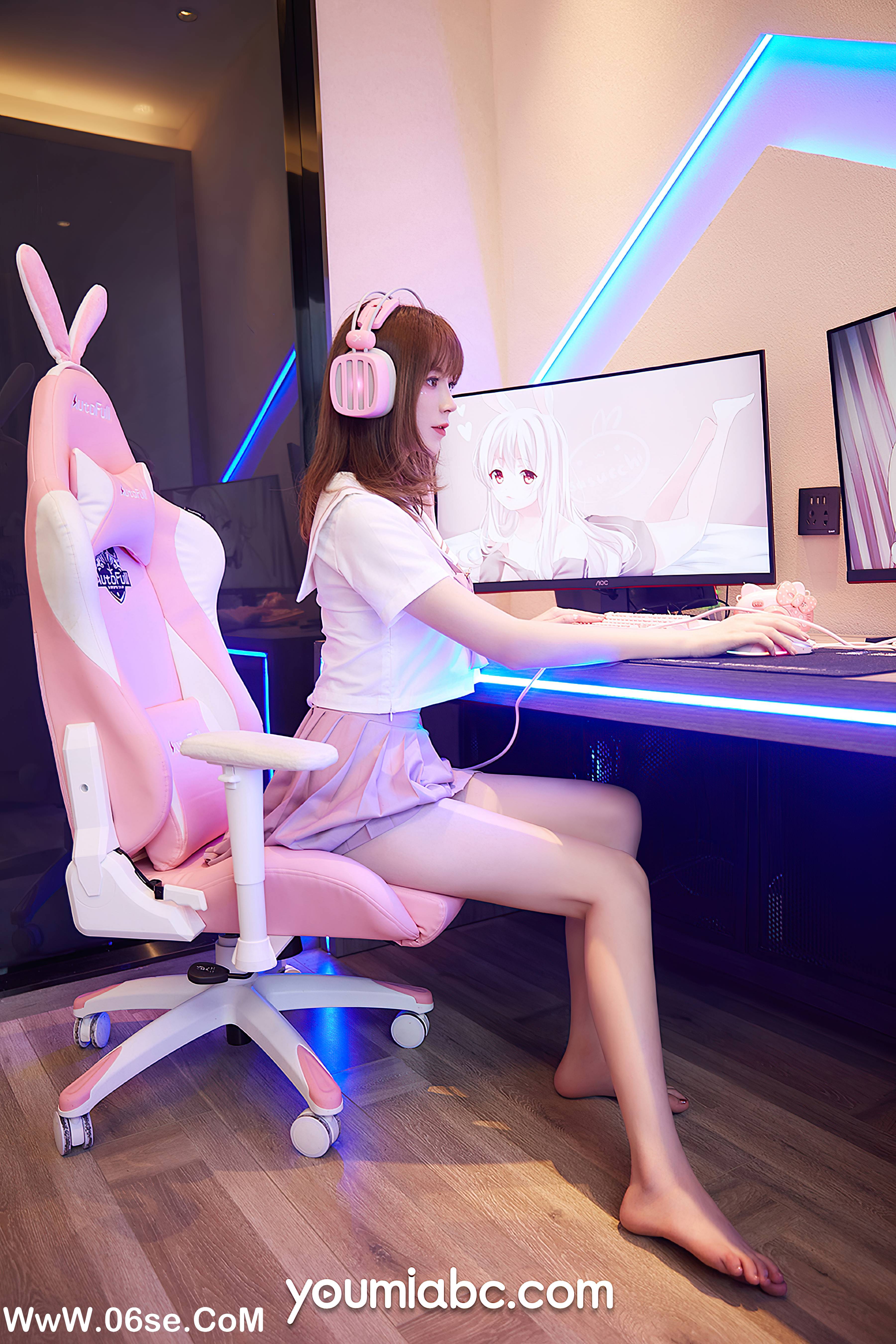 图片[8]-[YouMi尤蜜] 2020.10.24 激萌电竞少女 YOYO优优[42+1P861M]-六色网